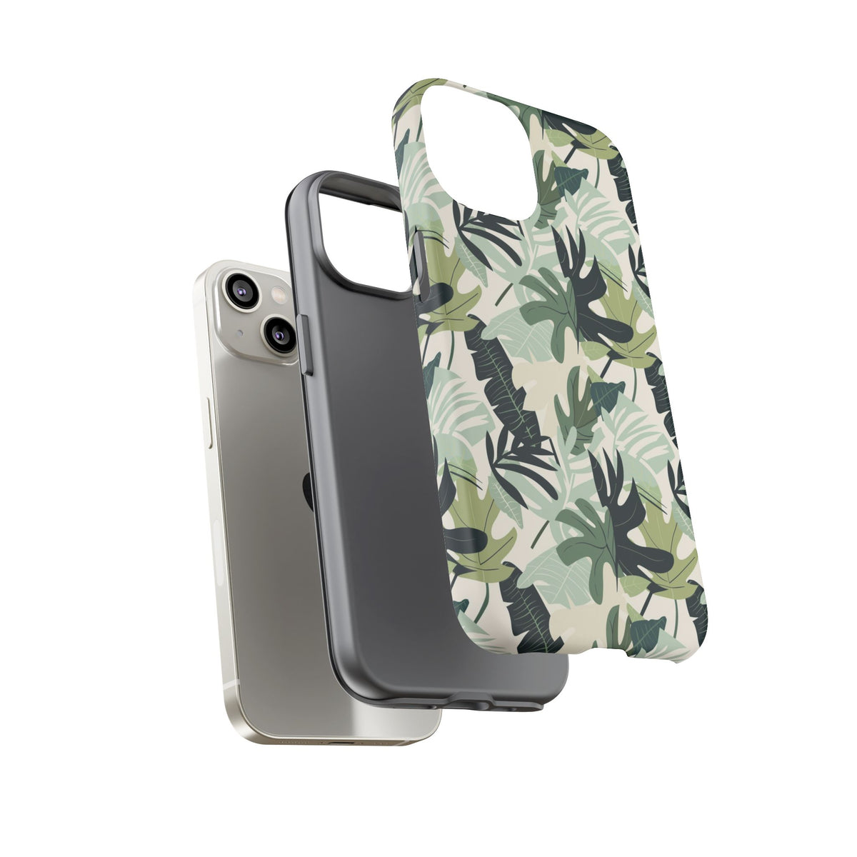 Jungle Pattern Phone Case – Exotic & Lush Design for Your Phone 329