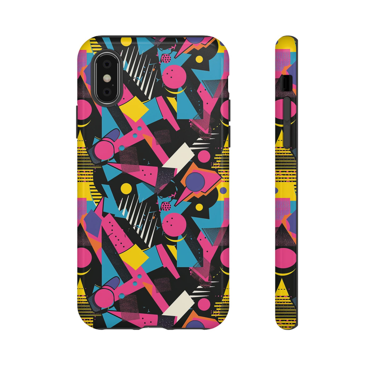 Retro 80s Seamless Phone Case – Vintage Style Meets Modern Protection 077