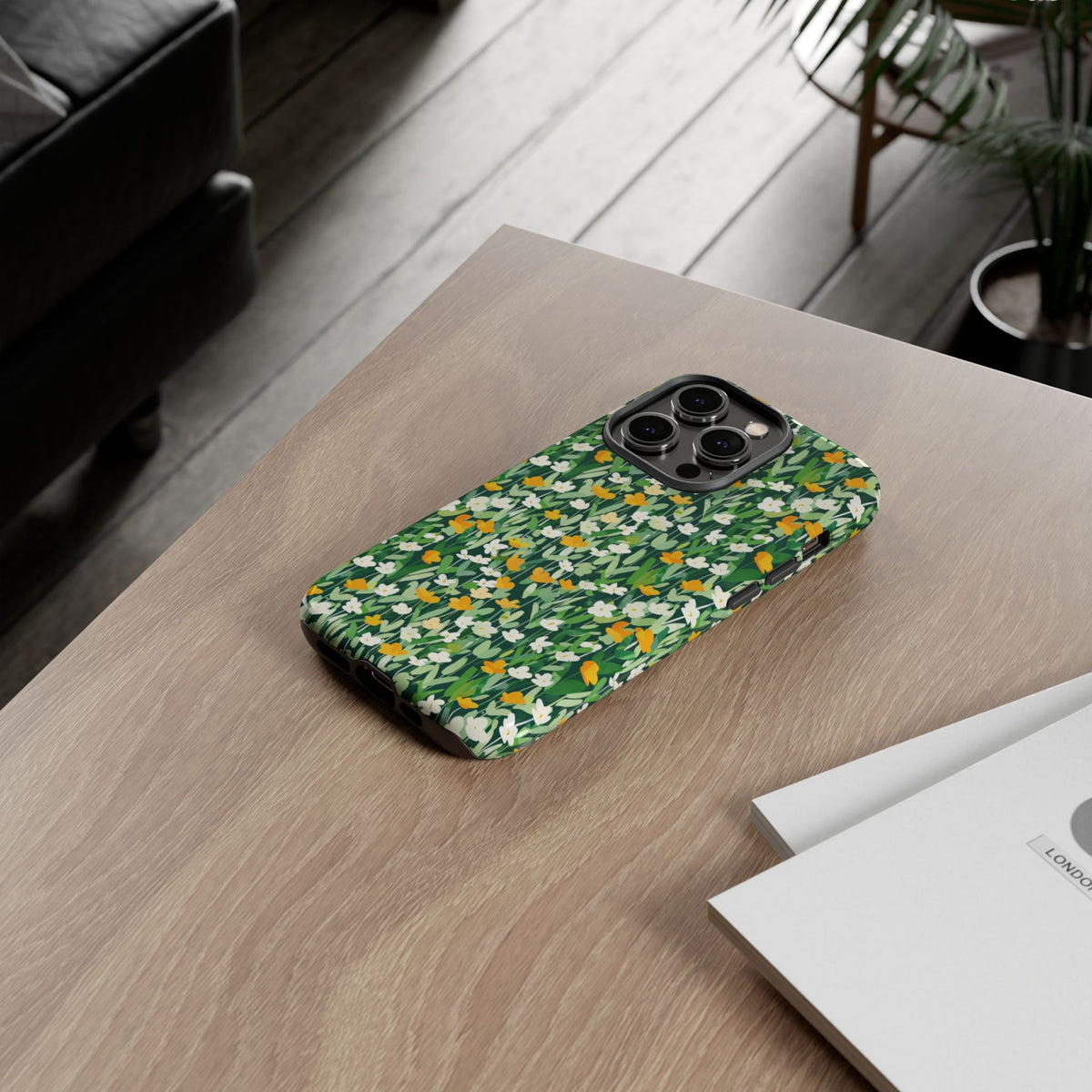 Spring Pattern Phone Case – Fresh & Vibrant Design for Your Phone 414