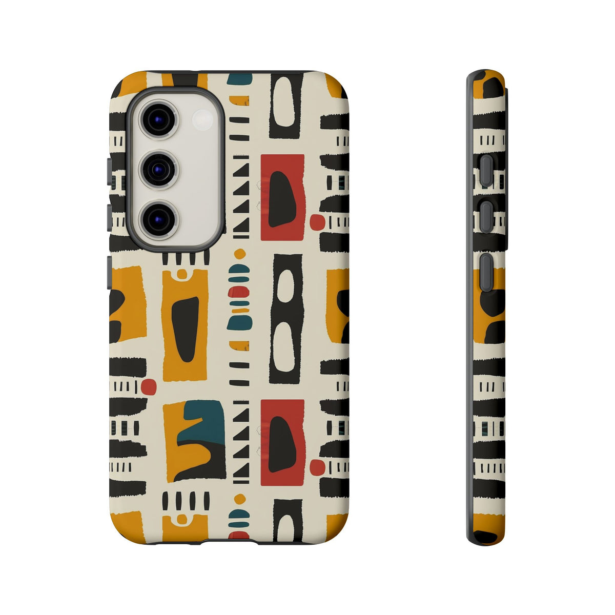 Stylish African Pattern Phone Case – Unique and Vibrant Protection 260