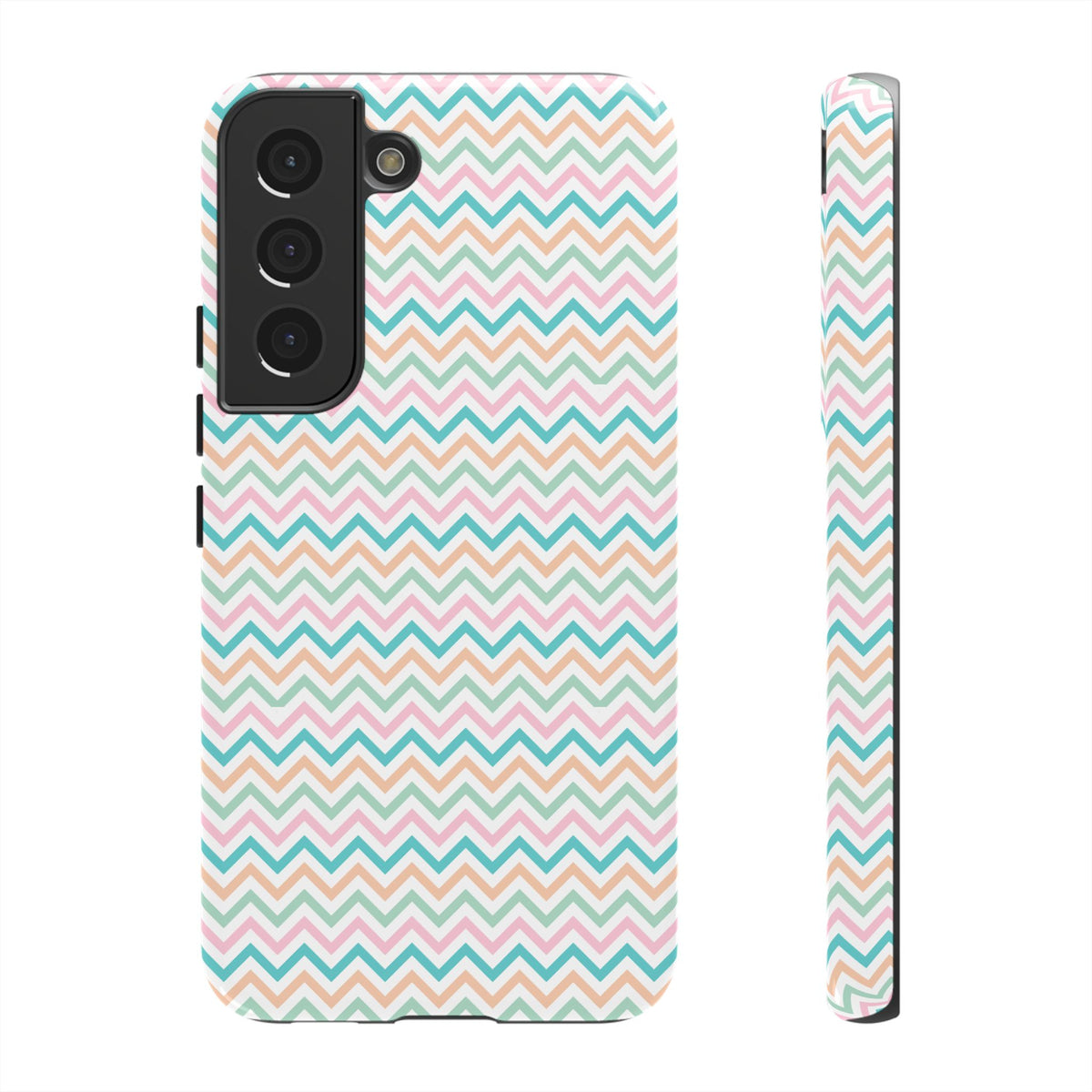 Pastel Chevron Design Tough Cases