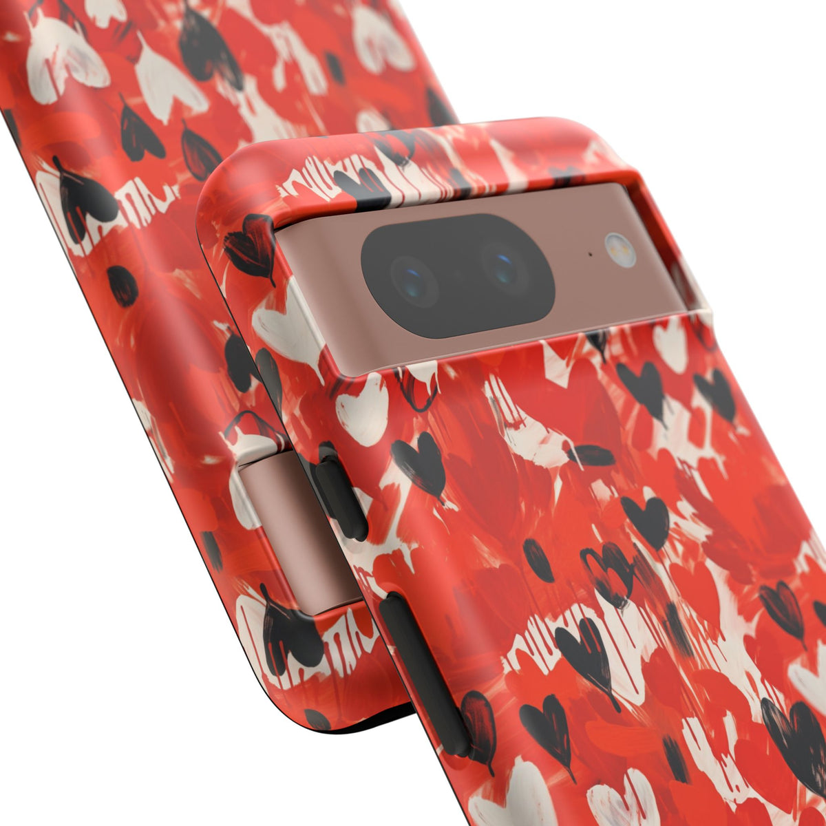 Heart Pattern Phone Case – Stylish & Loving Design for Your Device 355