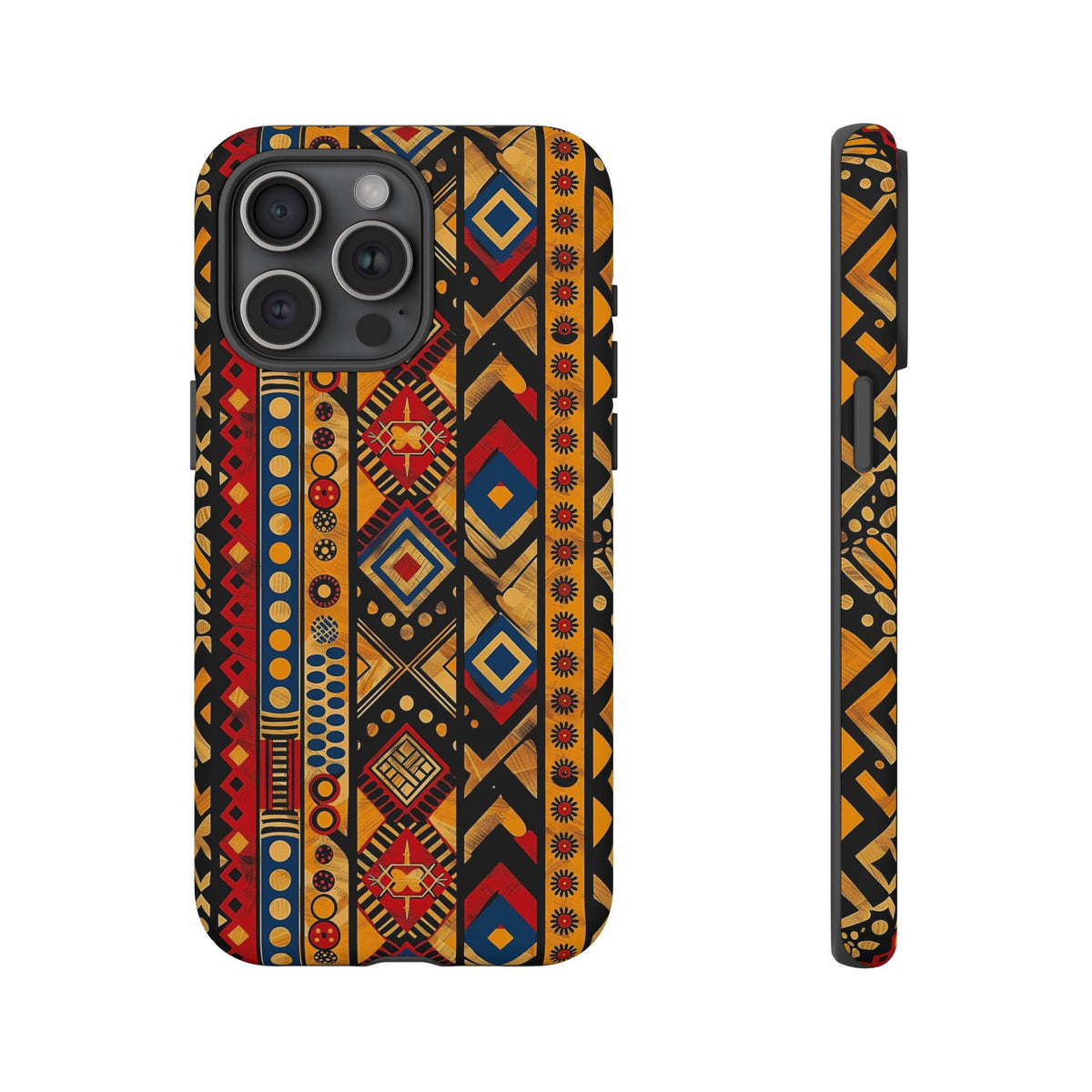 Stylish African Pattern Phone Case – Unique and Vibrant Protection 148