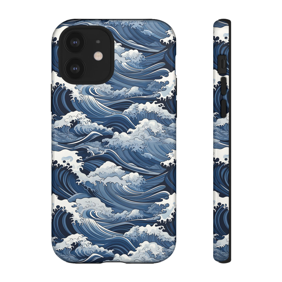 Japanese Waves Phone Case – Embrace Timeless Elegance with Classic Design