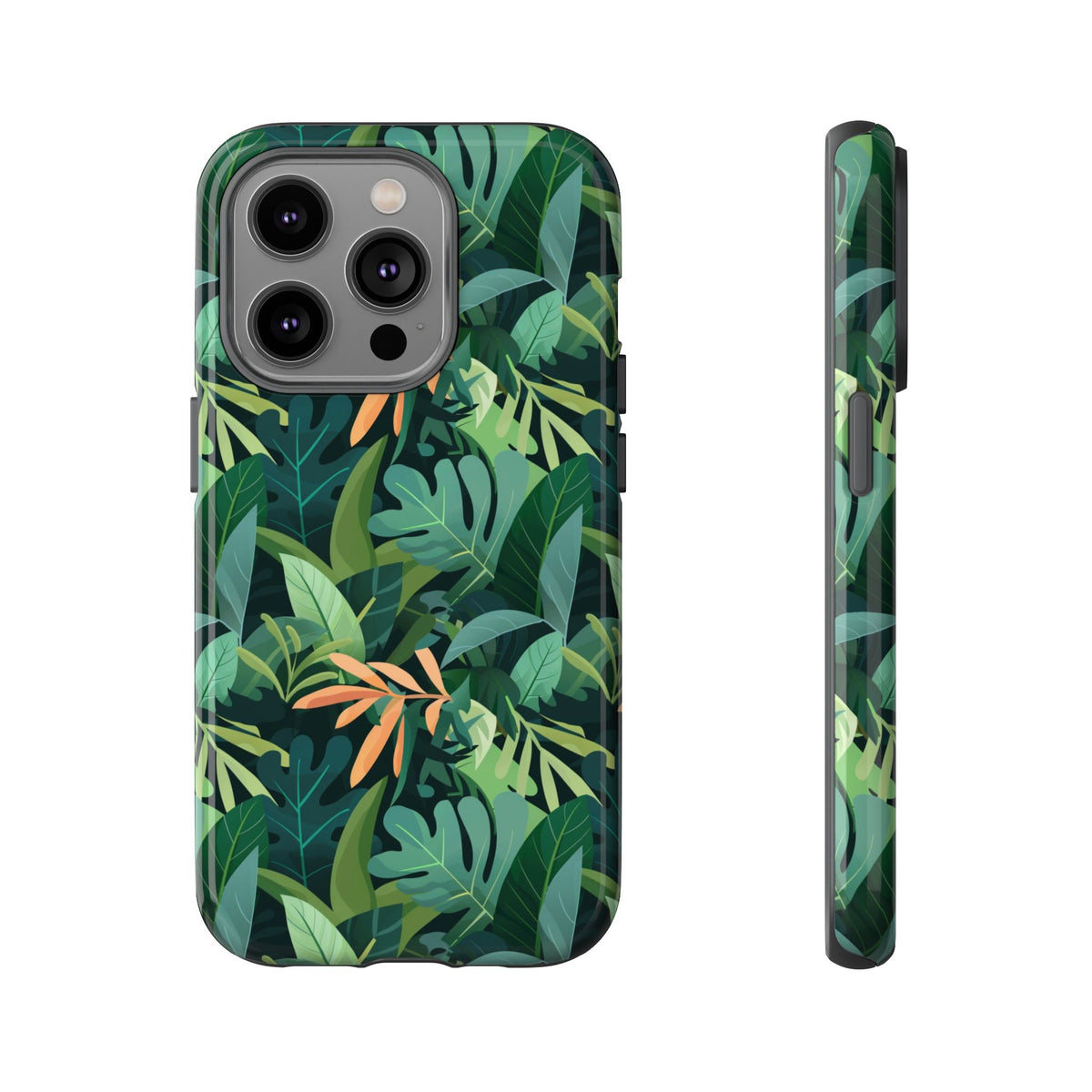 Jungle Pattern Phone Case – Exotic & Lush Design for Your Phone 341