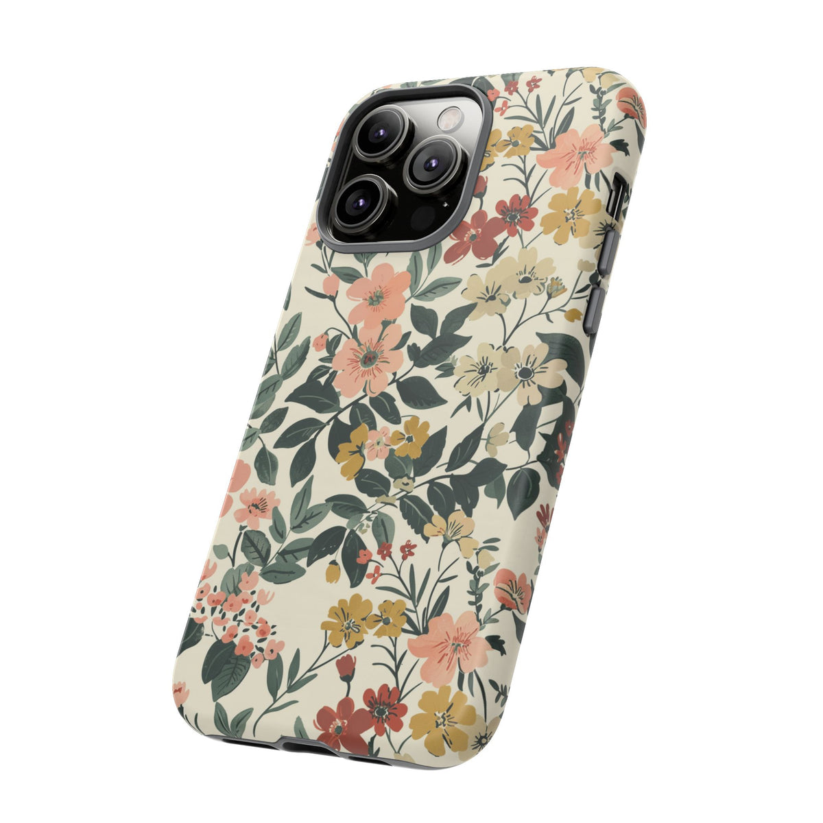 Flower-Themed Phone Case – Elegant Protection with a Floral Twist