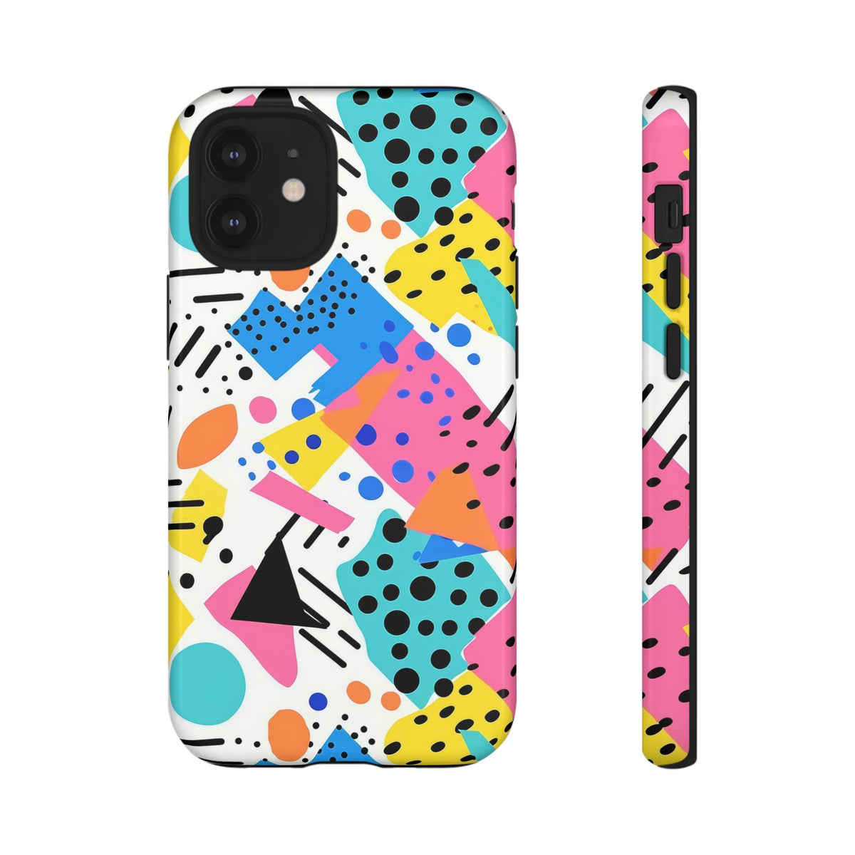 Bright Summer Memphis Design Phone Case – Vibrant and Playful Phone Cover