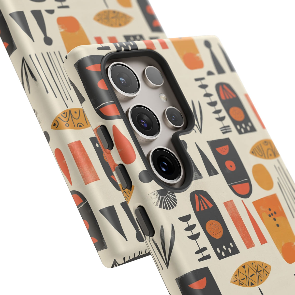 Stylish African Pattern Phone Case – Unique and Vibrant Protection 208