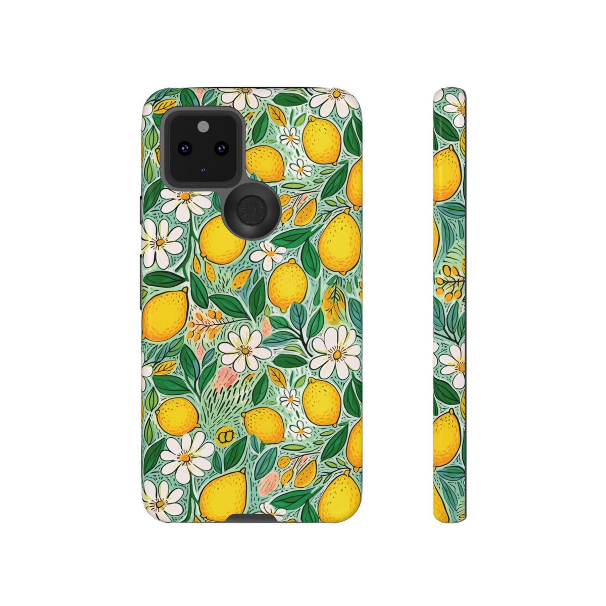 Cute Summer Lemons Phone Case – Refreshing Citrus Design for Your Phone 3