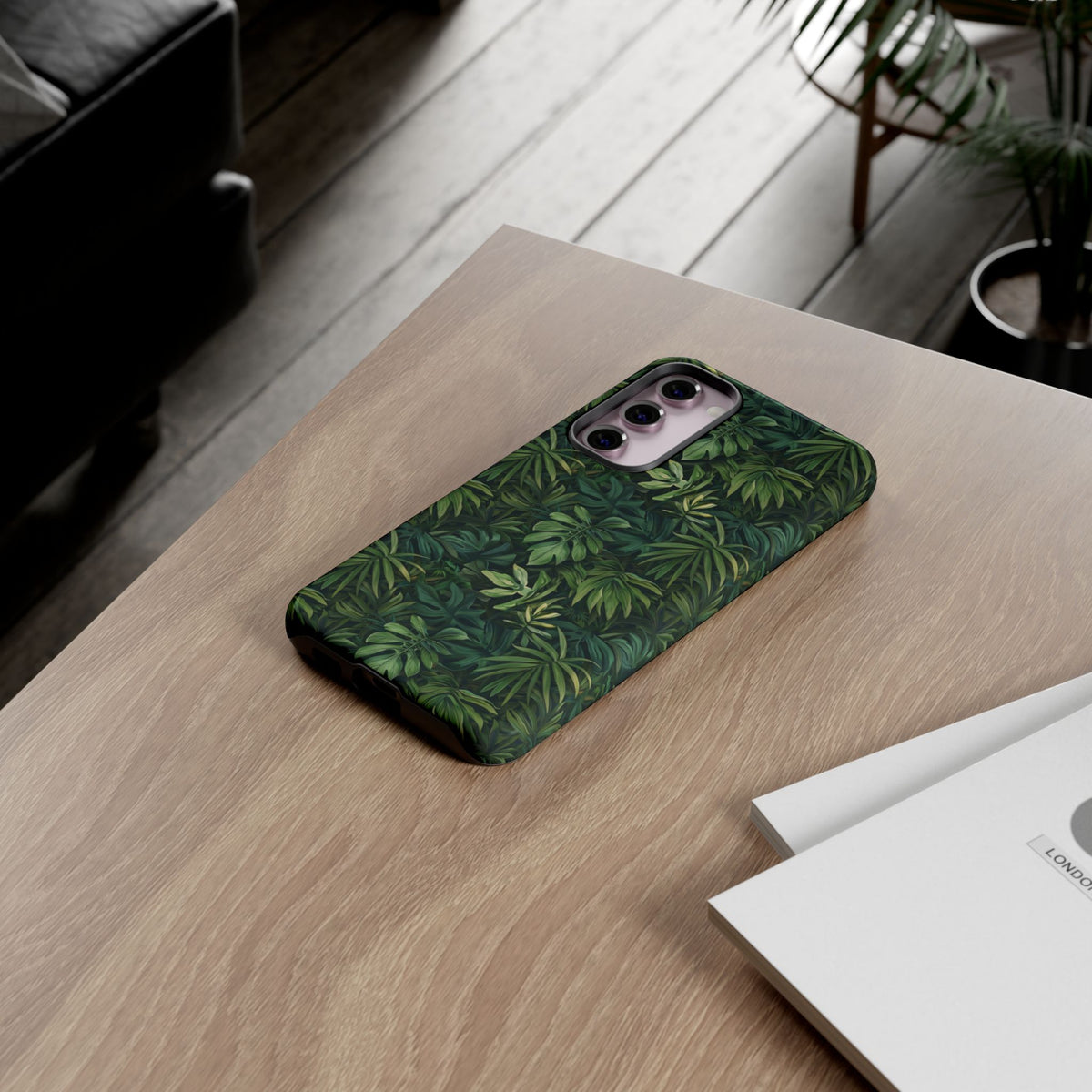 Jungle Pattern Phone Case – Exotic & Lush Design for Your Phone 322