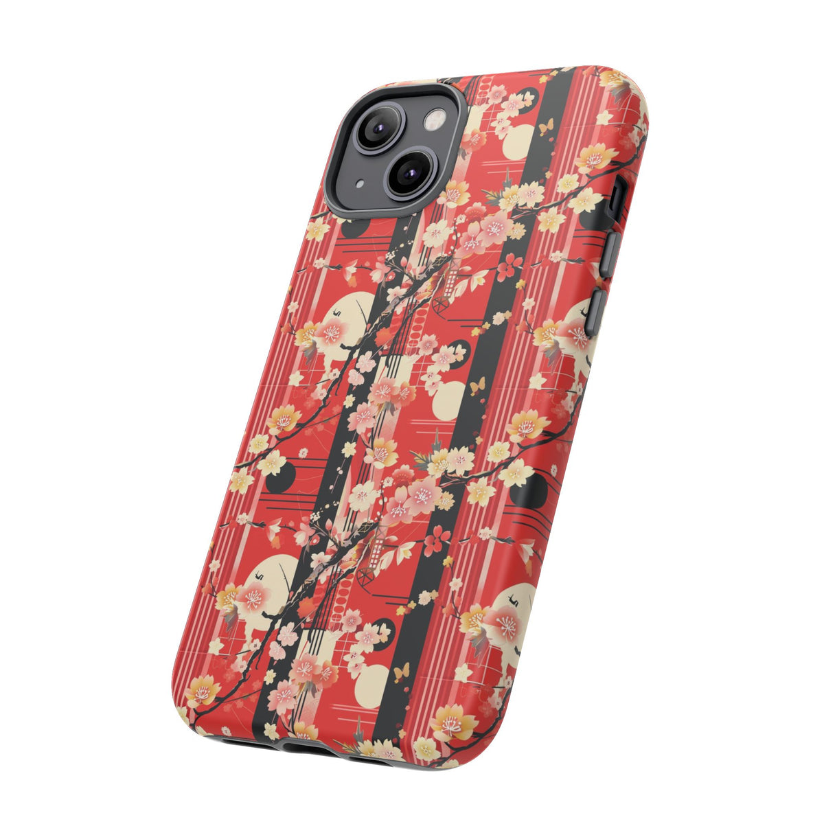 Japanese Pattern Phone Case – Elegant & Timeless Design for Your Phone 026