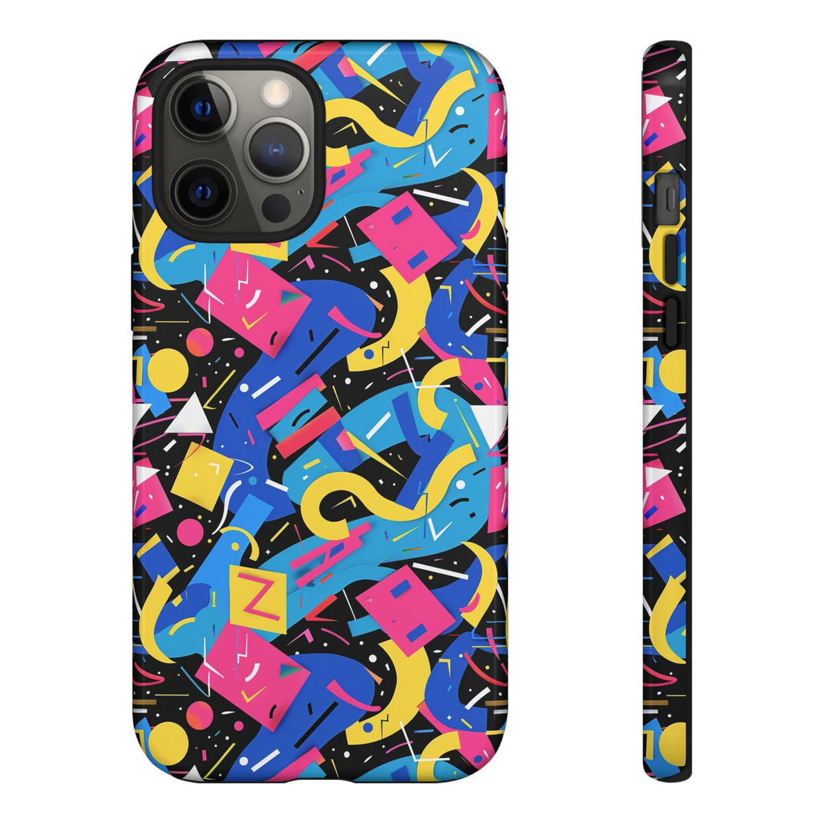 Retro 80s Seamless Phone Case – Vintage Style Meets Modern Protection 100