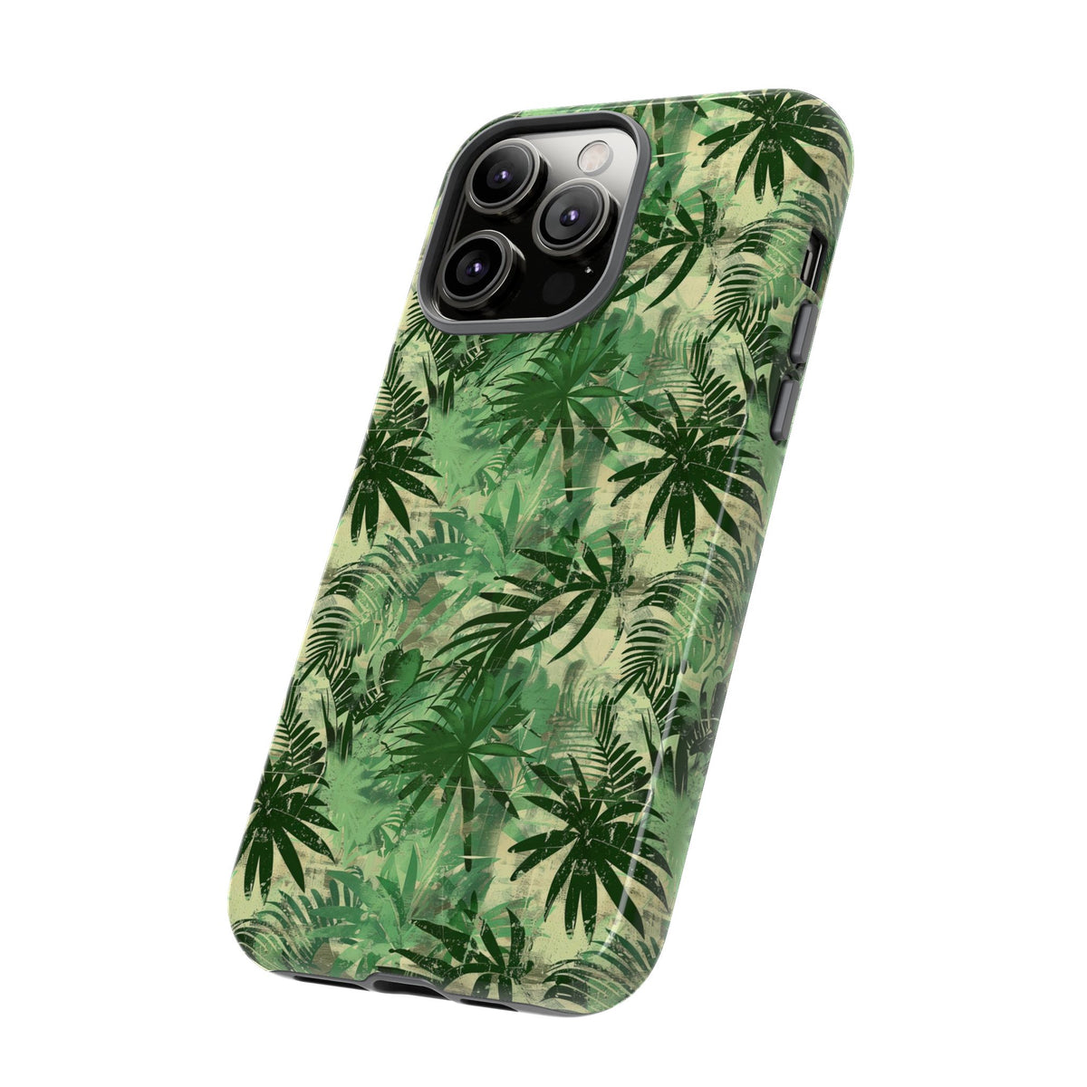 Jungle Pattern Phone Case – Exotic & Lush Design for Your Phone 336