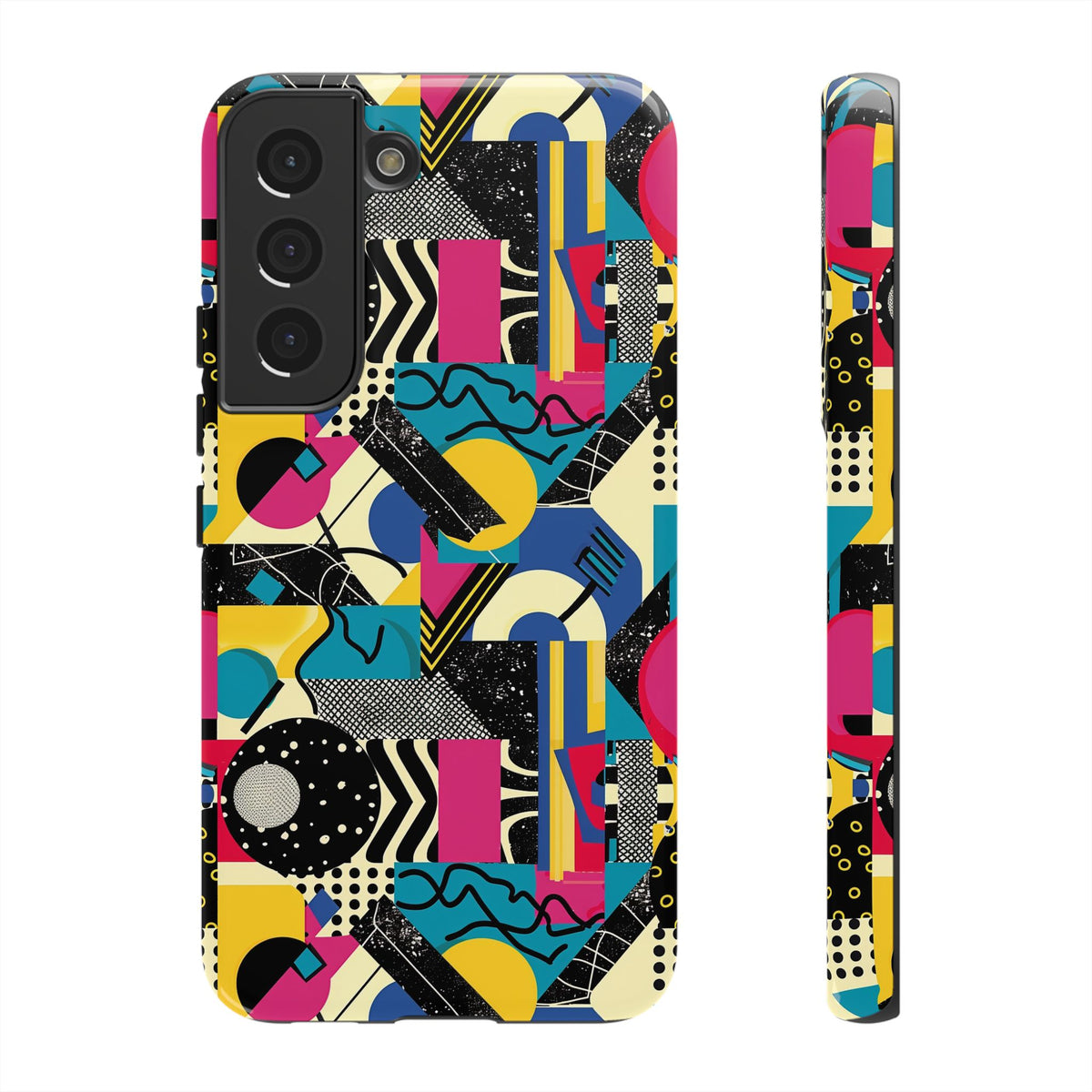 Retro 80s Seamless Phone Case – Vintage Style Meets Modern Protection 194