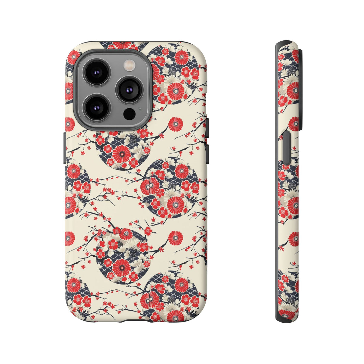 Japanese Pattern Phone Case – Elegant & Timeless Design for Your Phone 138