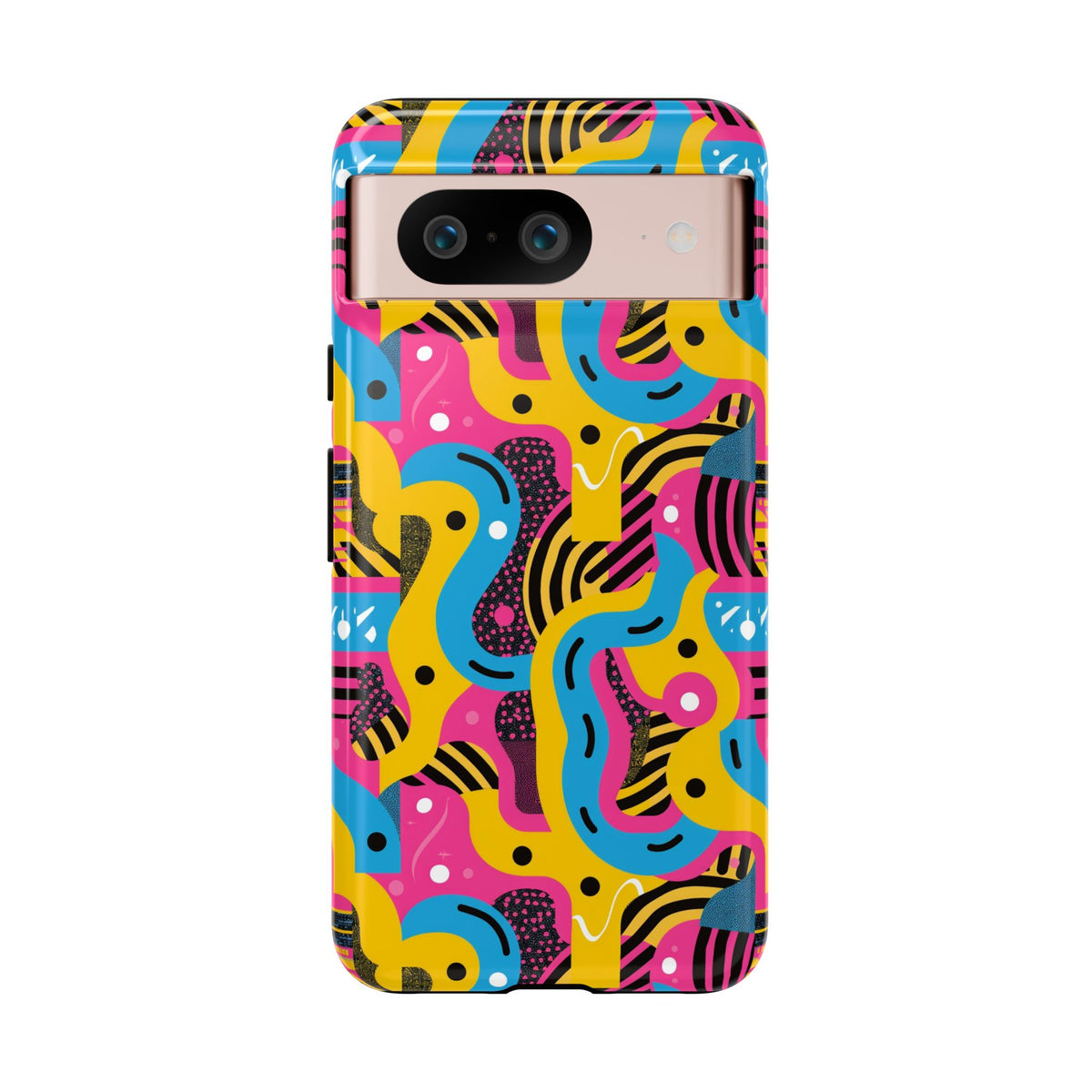 Retro 80s Seamless Phone Case – Vintage Style Meets Modern Protection 109