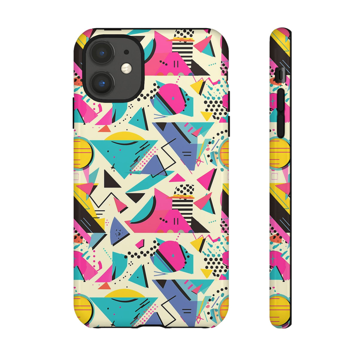 Retro 80s Seamless Phone Case – Vintage Style Meets Modern Protection 104