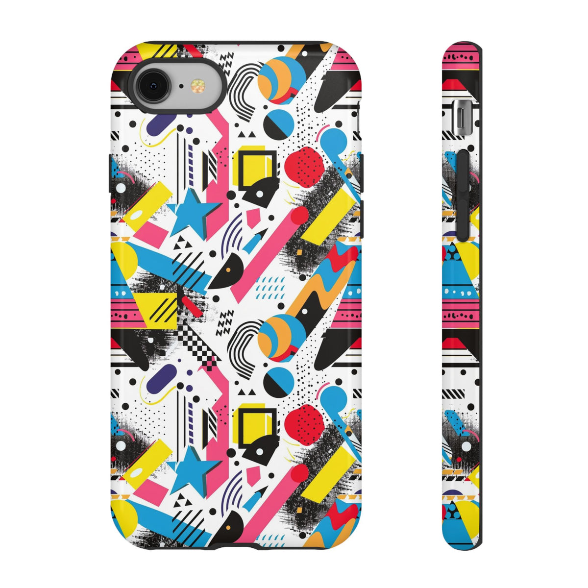 Retro 80s Seamless Phone Case – Vintage Style Meets Modern Protection 094