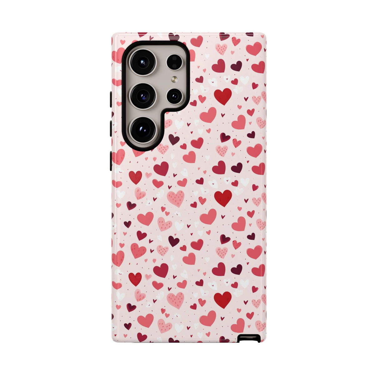 Heart Pattern Phone Case – Stylish & Loving Design for Your Device 817