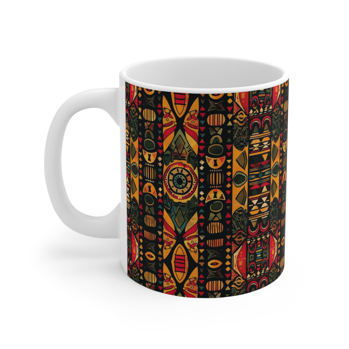 All-Over African Pattern Coffee Mug 645