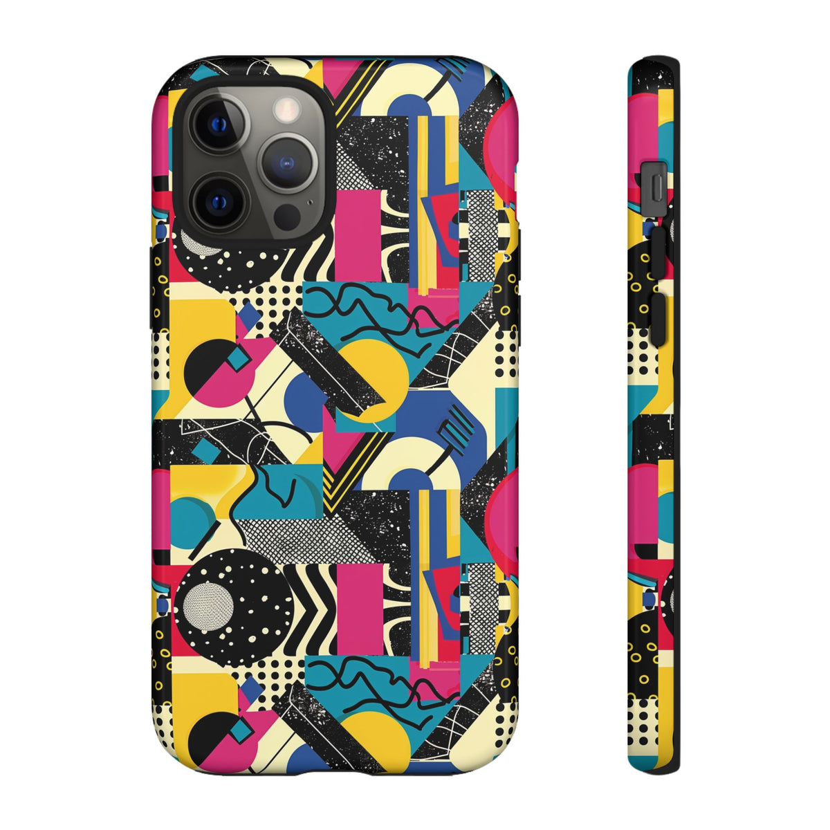 Retro 80s Seamless Phone Case – Vintage Style Meets Modern Protection 194