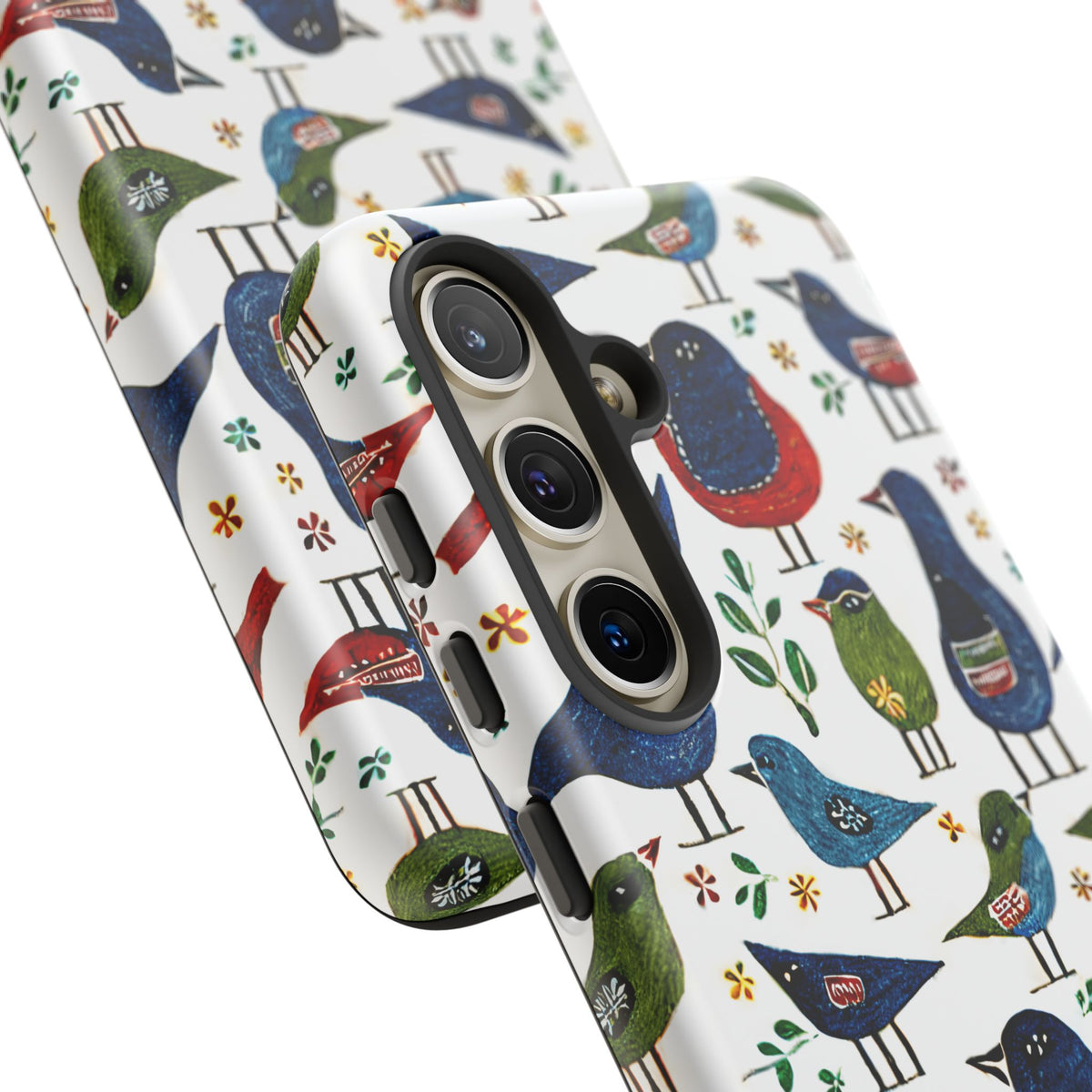 Birds Seamless Pattern Phone Case – Elegant and Timeless Avian Design 12