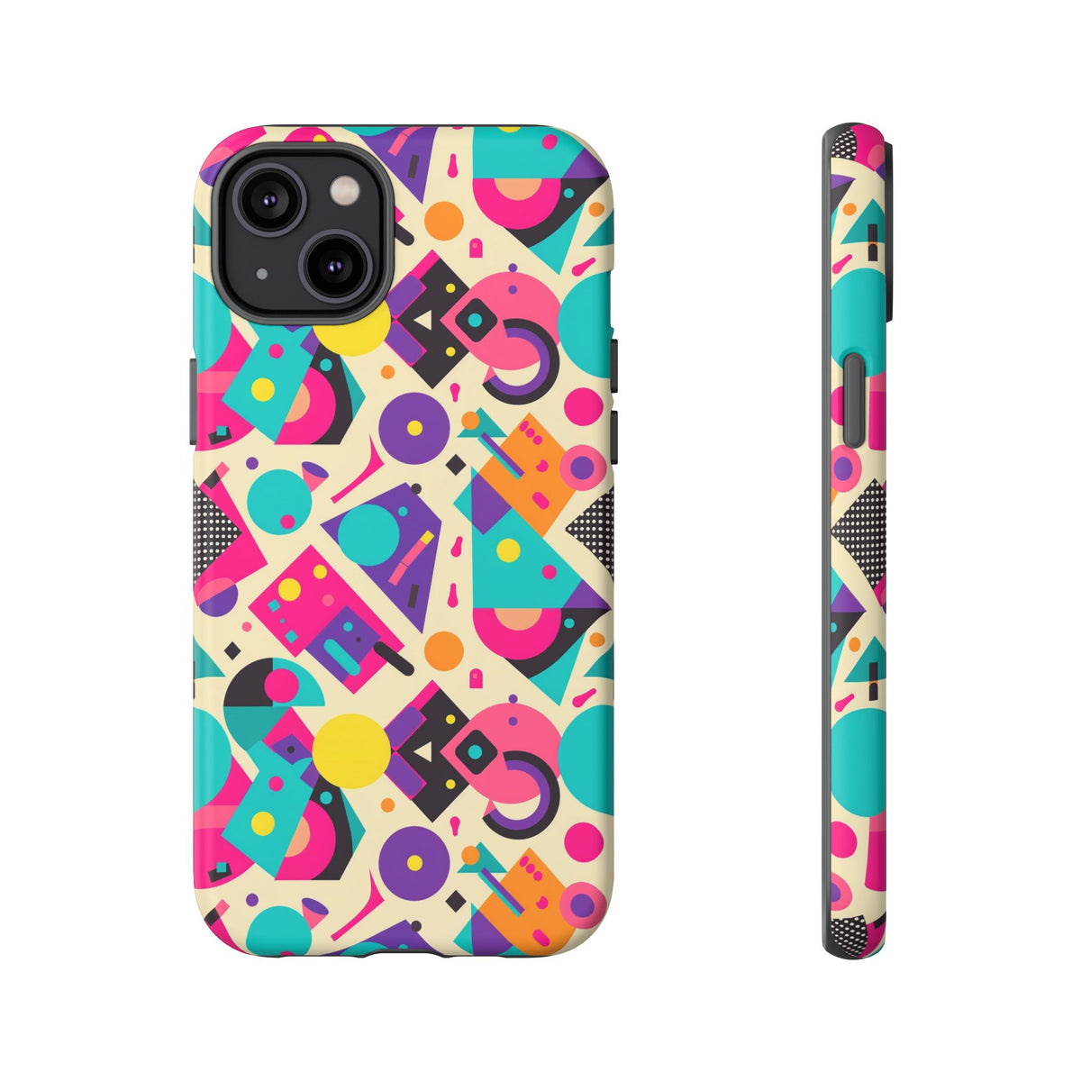 Retro 80s Seamless Phone Case – Vintage Style Meets Modern Protection 199