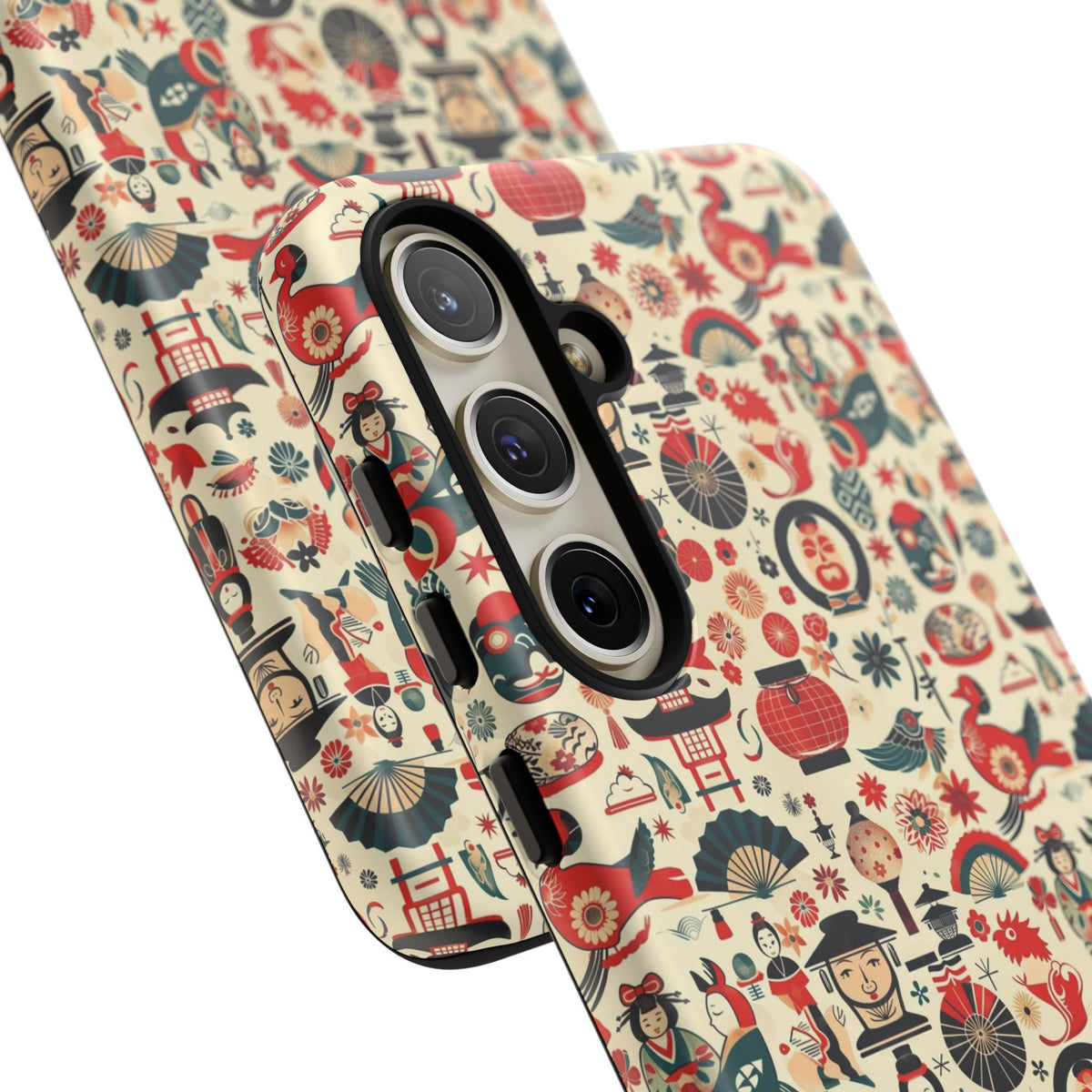 Japanese Pattern Phone Case – Elegant & Timeless Design for Your Phone 471