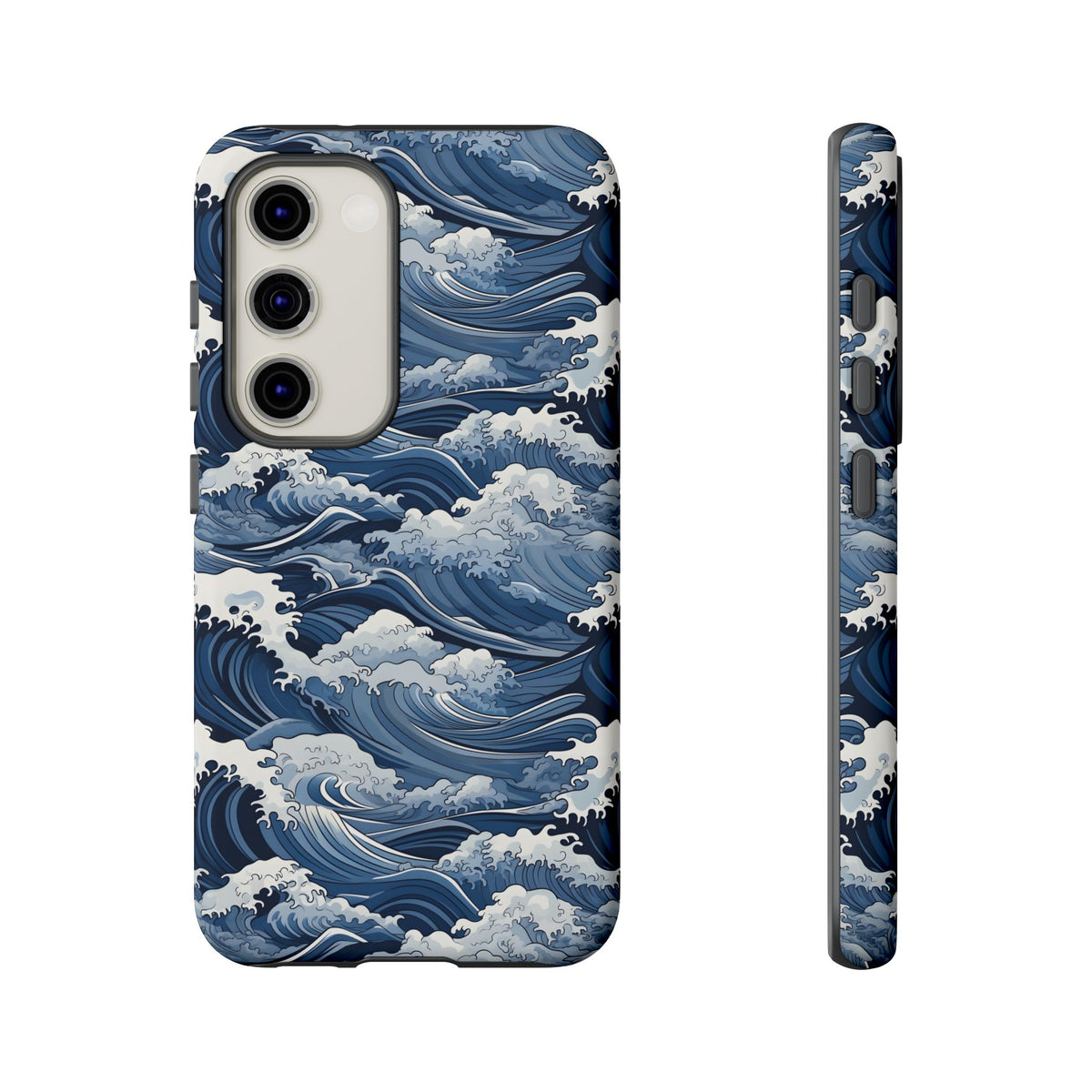 Japanese Waves Phone Case – Embrace Timeless Elegance with Classic Design