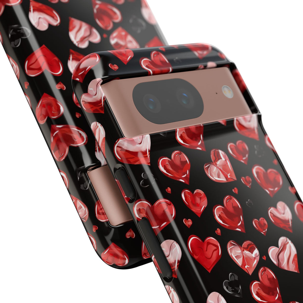 Heart Pattern Phone Case – Stylish & Loving Design for Your Device 365