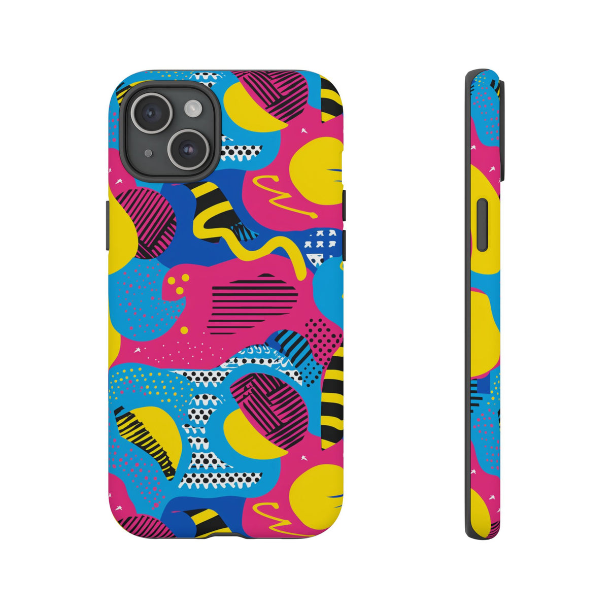 Retro 80s Seamless Phone Case – Vintage Style Meets Modern Protection 22