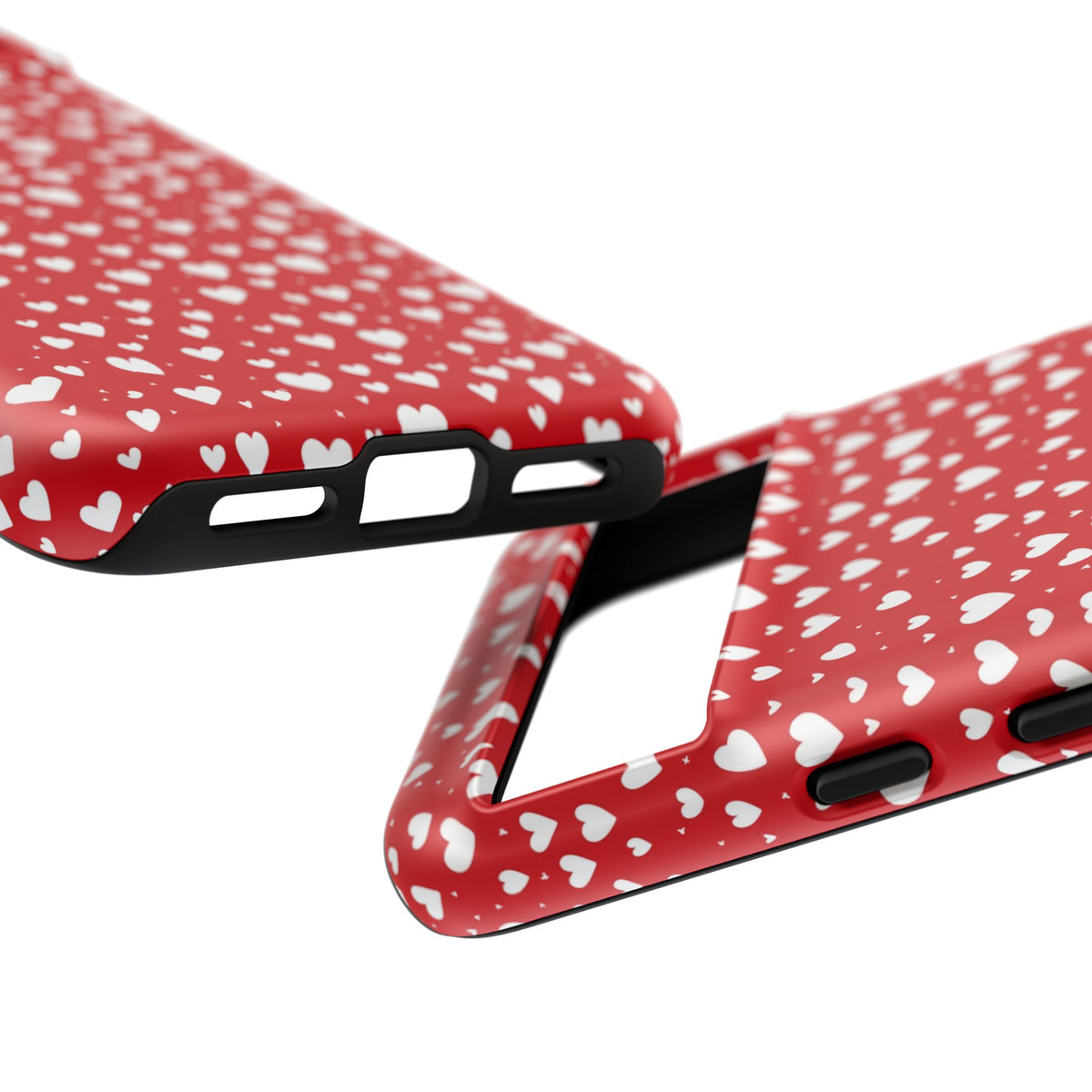 Heart Pattern Phone Case – Stylish & Loving Design for Your Device 819