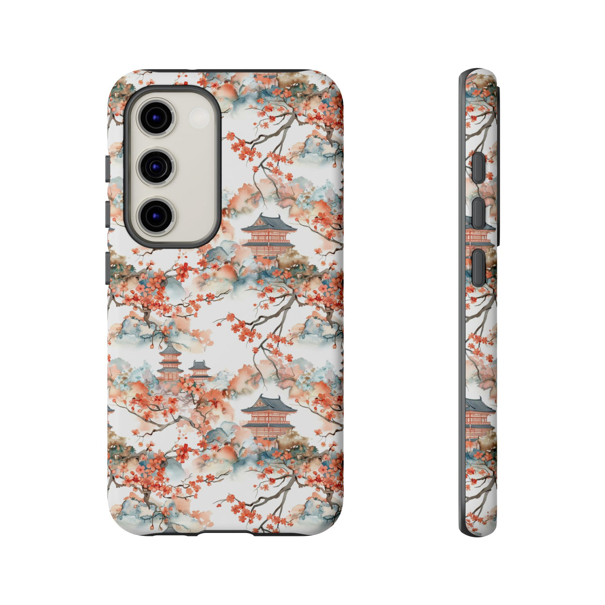 Japanese Pattern Phone Case – Elegant & Timeless Design for Your Phone 019