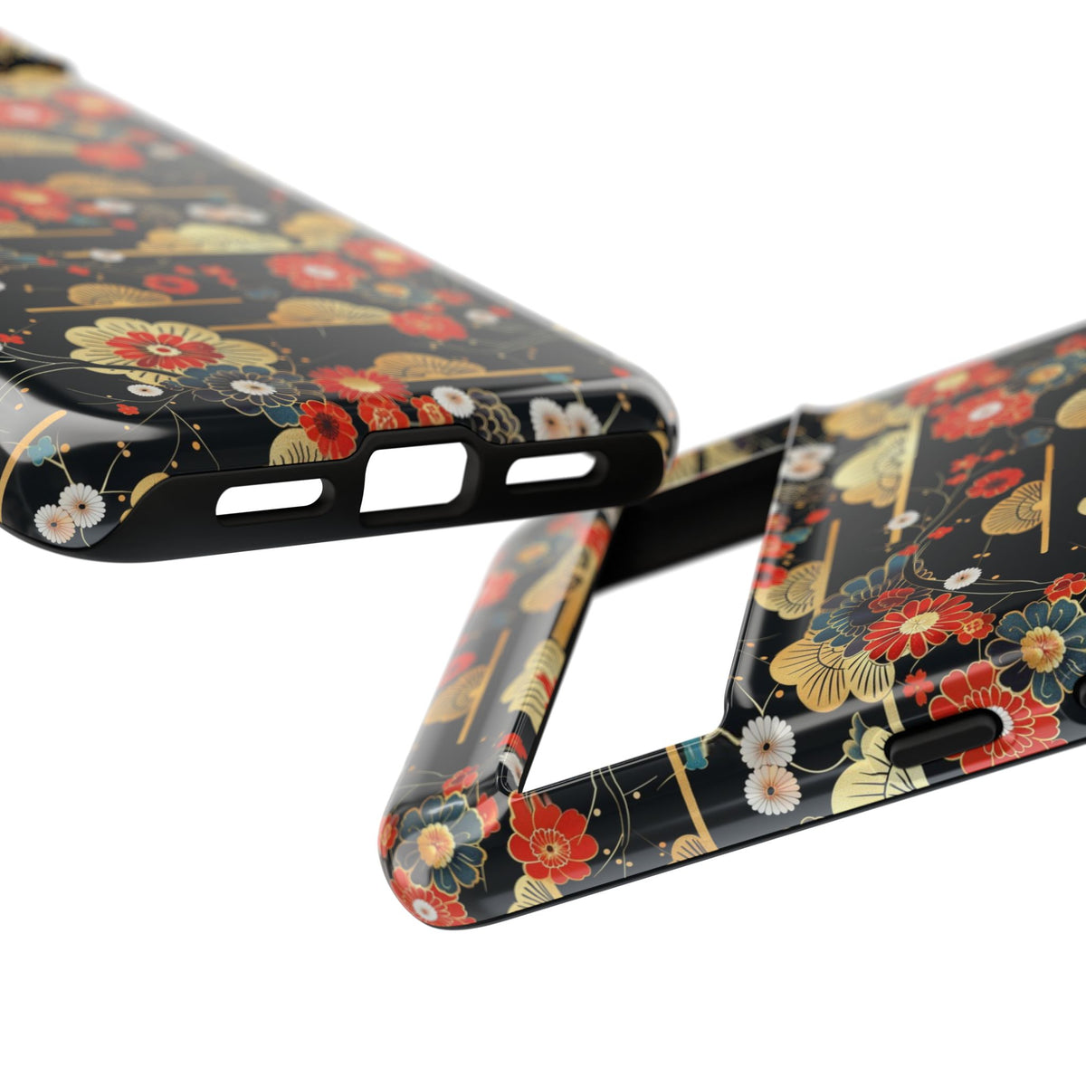 Japanese Pattern Phone Case – Elegant & Timeless Design for Your Phone 063