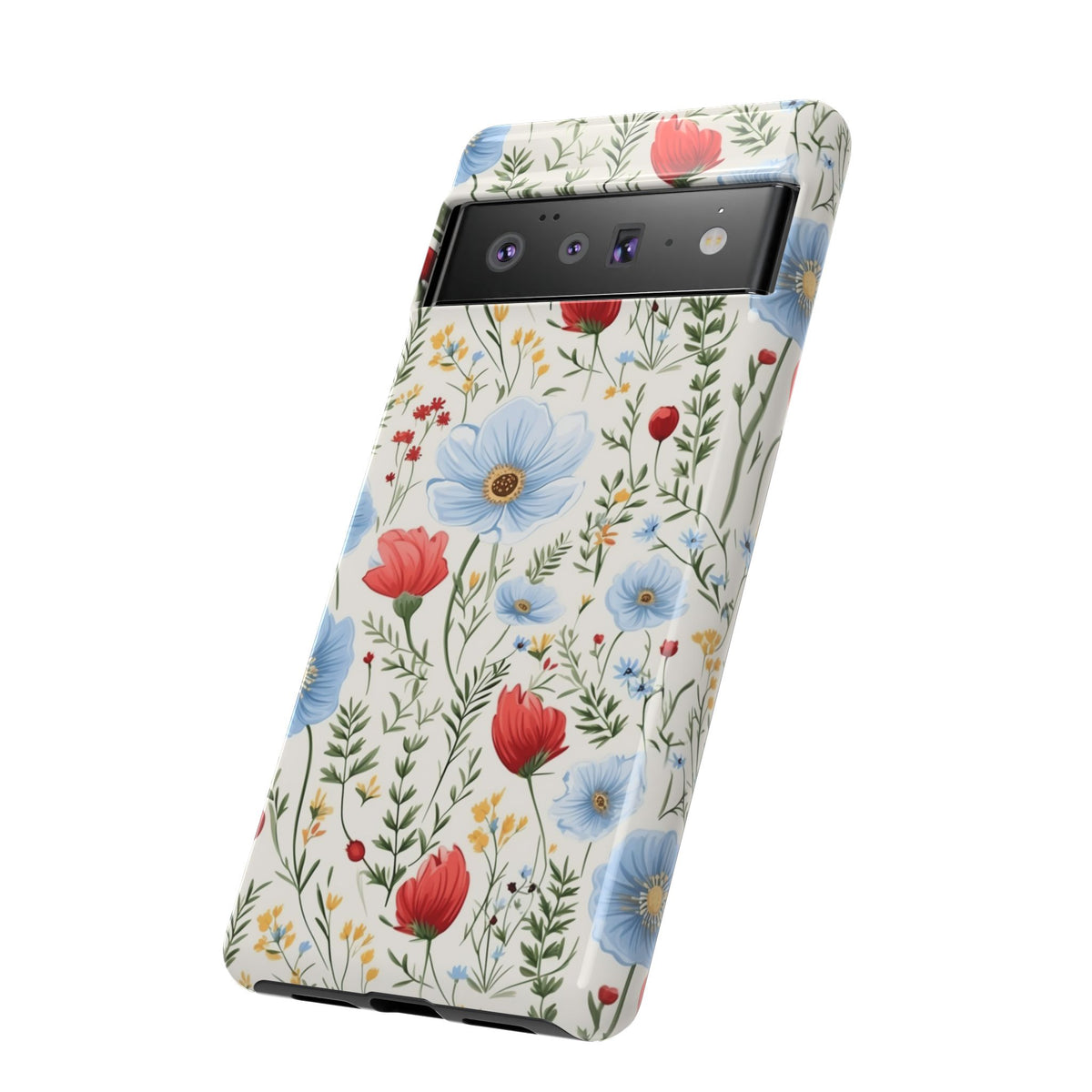 Wildflower Design Phone Case – Beautiful Nature-Inspired Floral Pattern