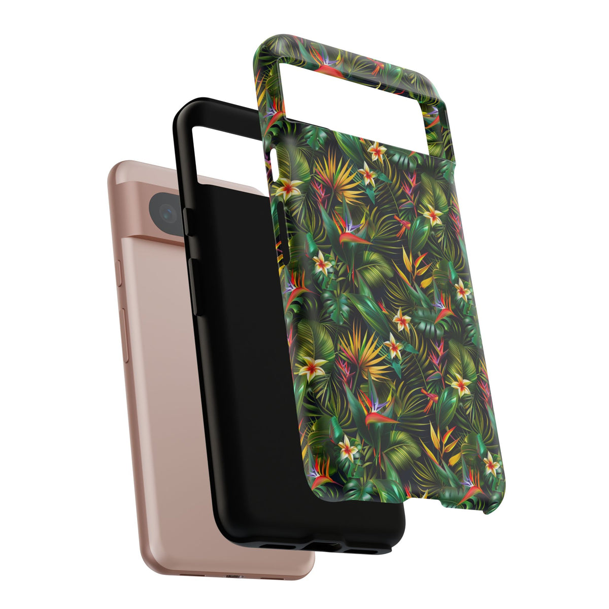 Jungle Pattern Phone Case – Exotic & Lush Design for Your Phone 348