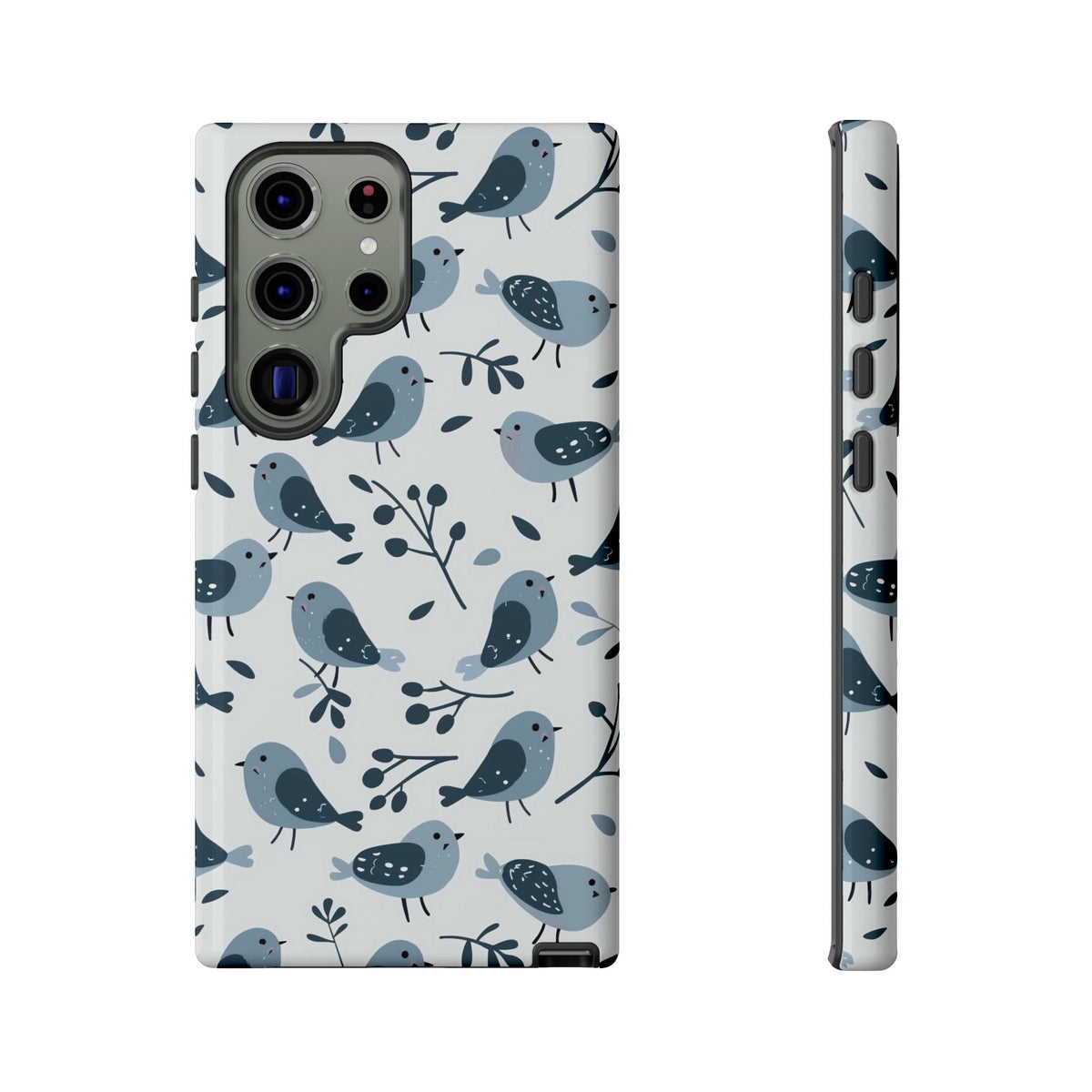 Birds Seamless Pattern Phone Case – Elegant and Timeless Avian Design 10