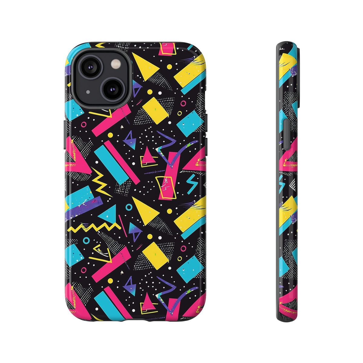 Retro 80s Seamless Phone Case – Vintage Style Meets Modern Protection 092