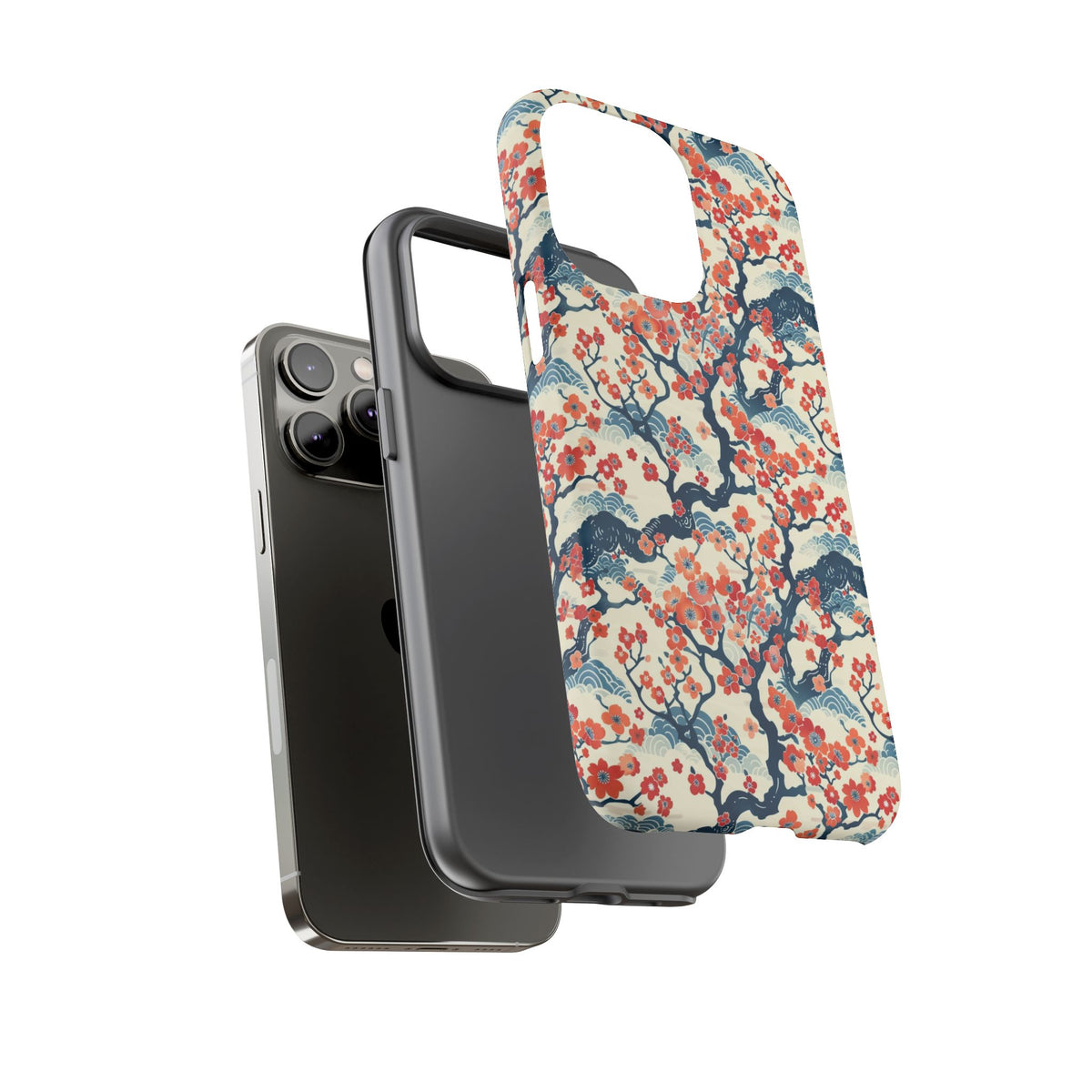 Japanese Pattern Phone Case – Elegant & Timeless Design for Your Phone 104