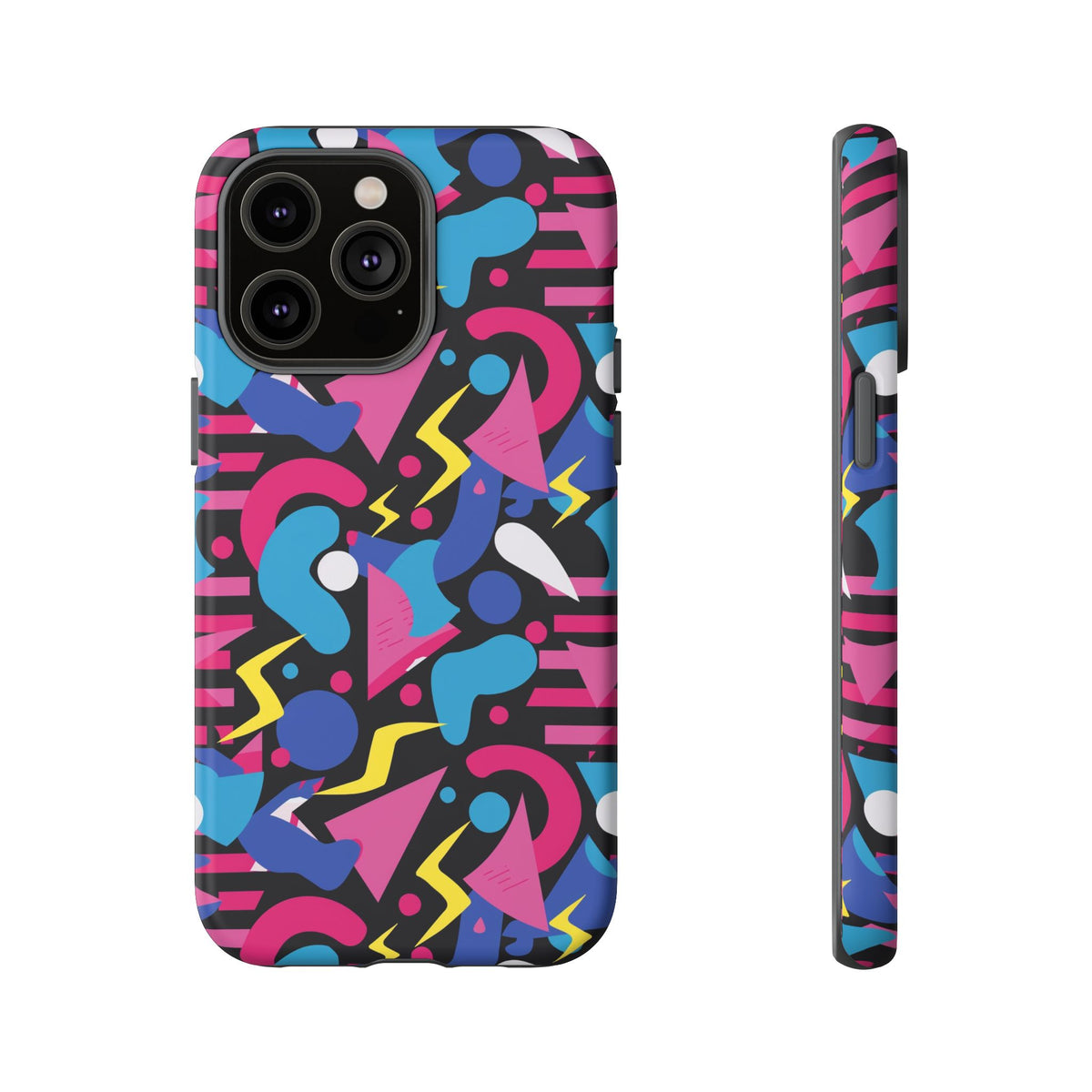 Retro 80s Seamless Phone Case – Vintage Style Meets Modern Protection 096