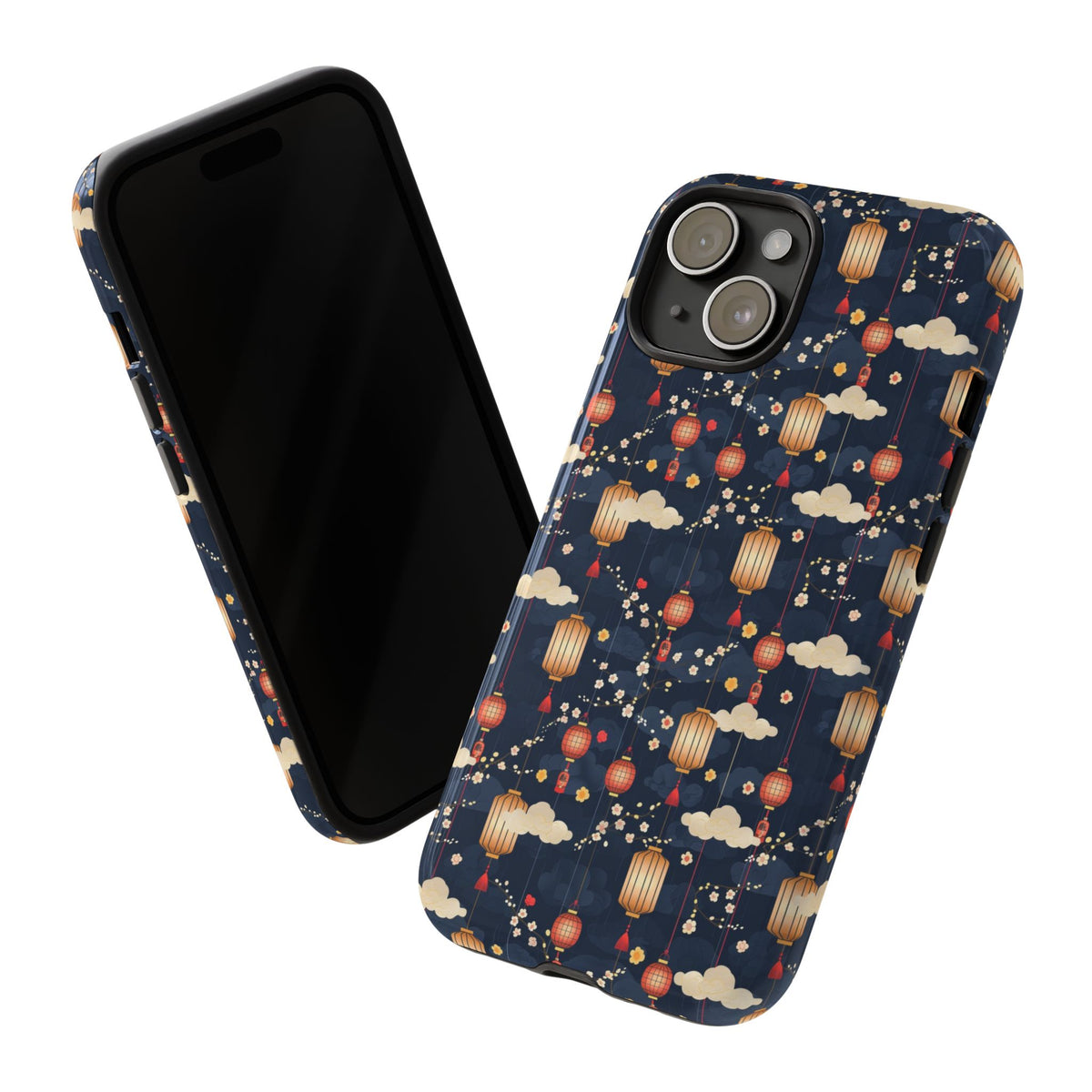 Japanese Pattern Phone Case – Elegant & Timeless Design for Your Phone 470