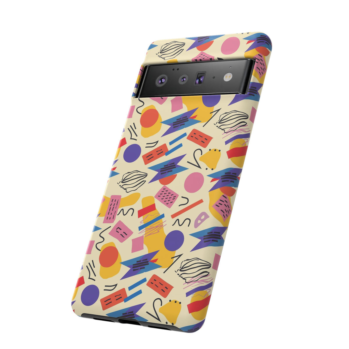 90s Themed Seamless Pattern Phone Case – Embrace Retro Style and Protection 270