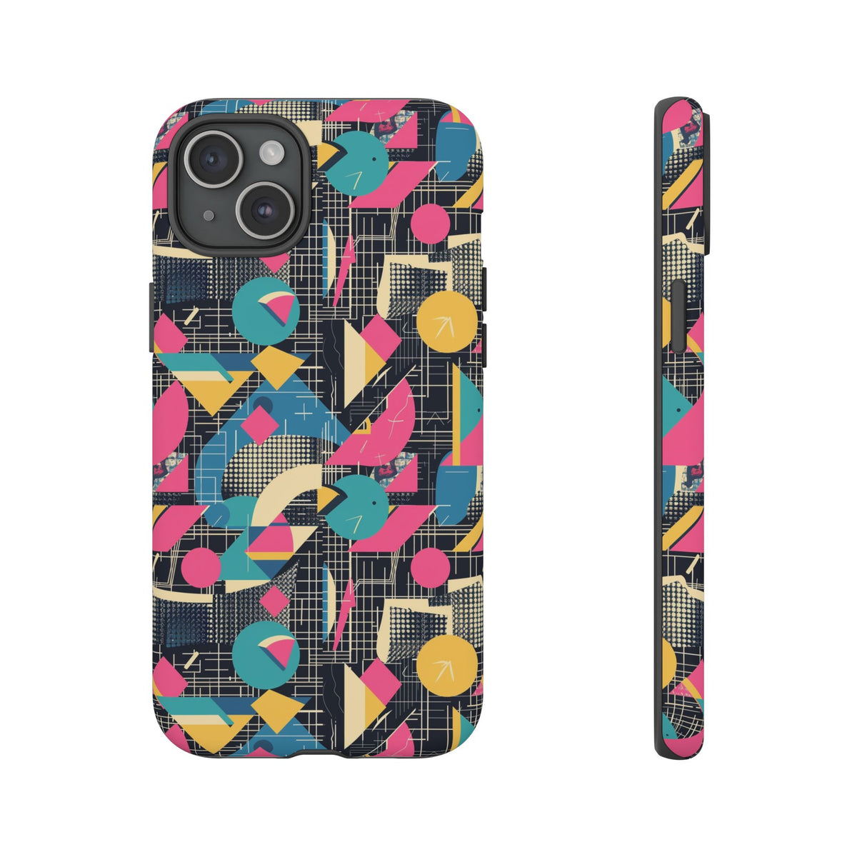 Retro 80s Seamless Phone Case – Vintage Style Meets Modern Protection 266