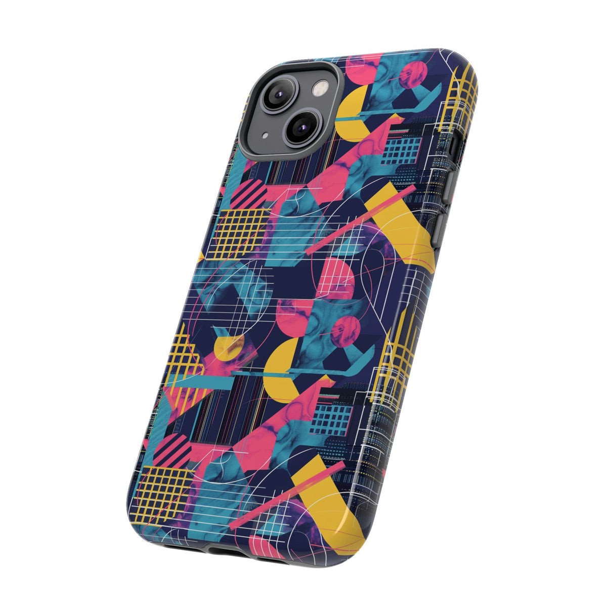 Retro 80s Seamless Phone Case – Vintage Style Meets Modern Protection 188