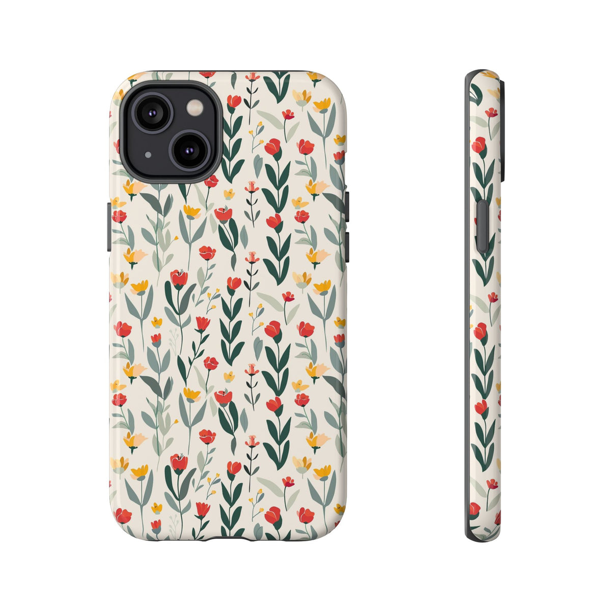 Spring Pattern Phone Case – Fresh & Vibrant Design for Your Phone 404