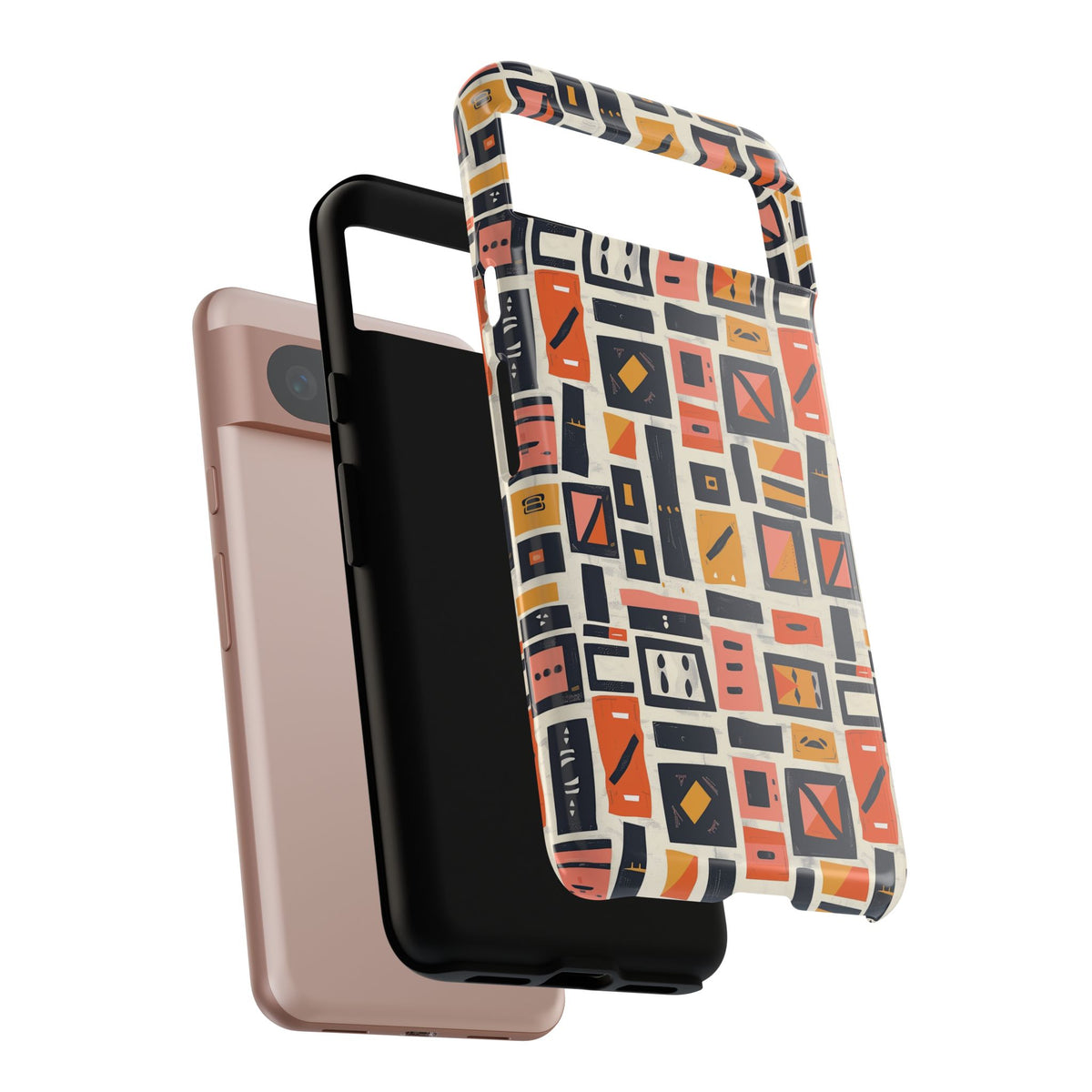 Stylish African Pattern Phone Case – Unique and Vibrant Protection 087