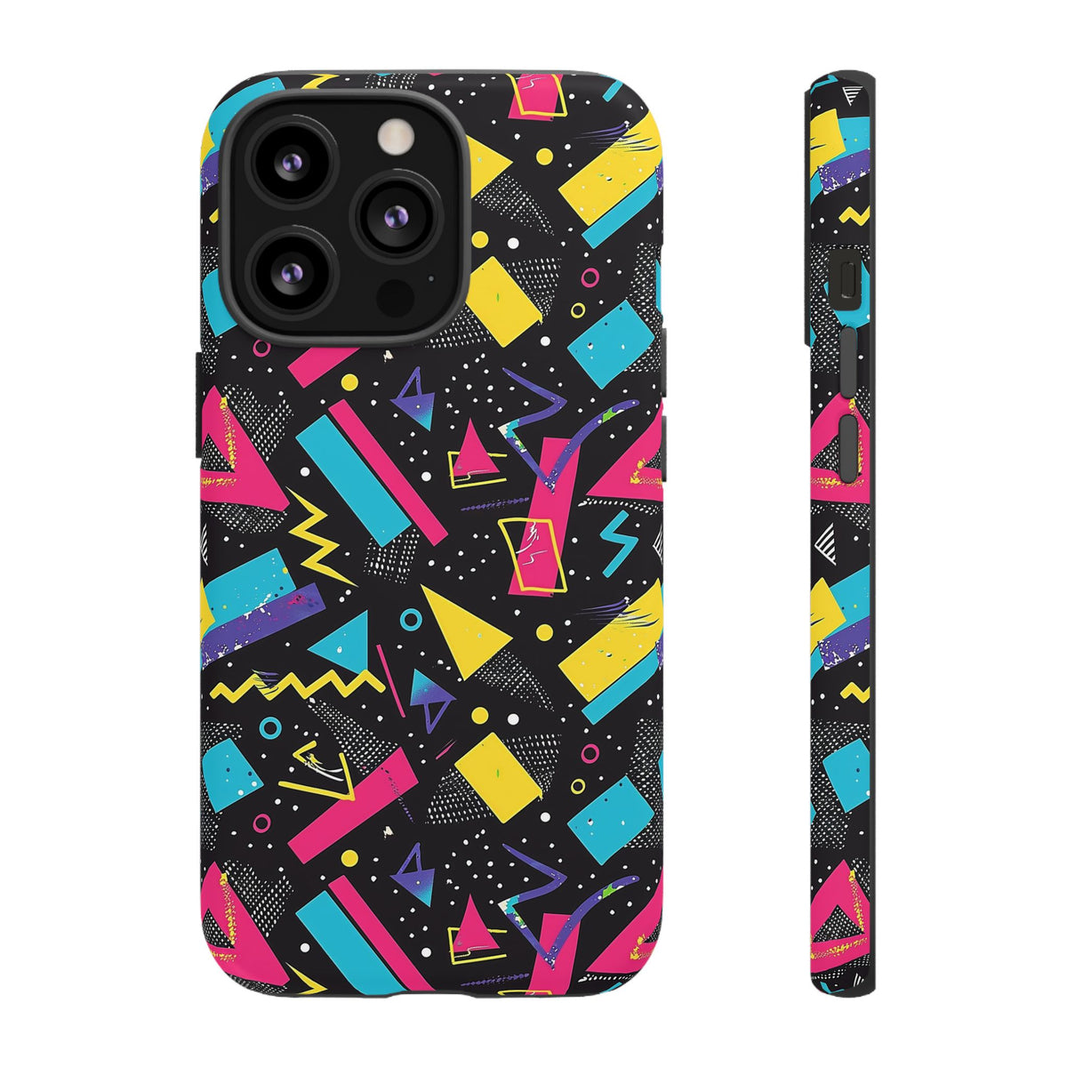 Retro 80s Seamless Phone Case – Vintage Style Meets Modern Protection 092