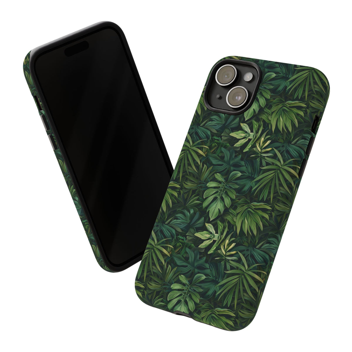 Jungle Pattern Phone Case – Exotic & Lush Design for Your Phone 322