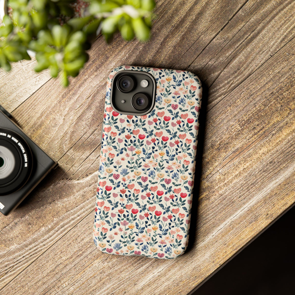 Heart Pattern Phone Case – Stylish & Loving Design for Your Device 261