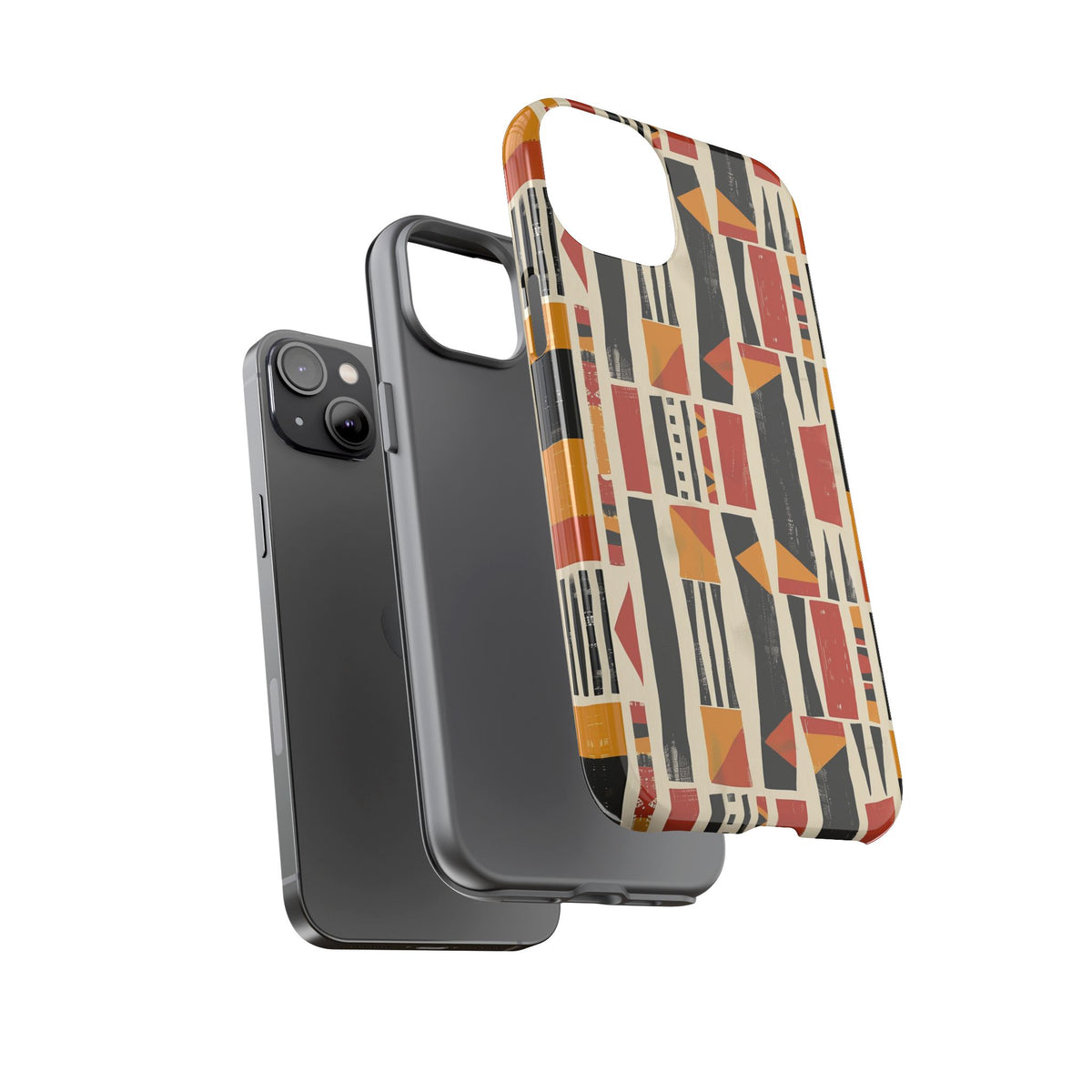 Stylish African Pattern Phone Case – Unique and Vibrant Protection 161